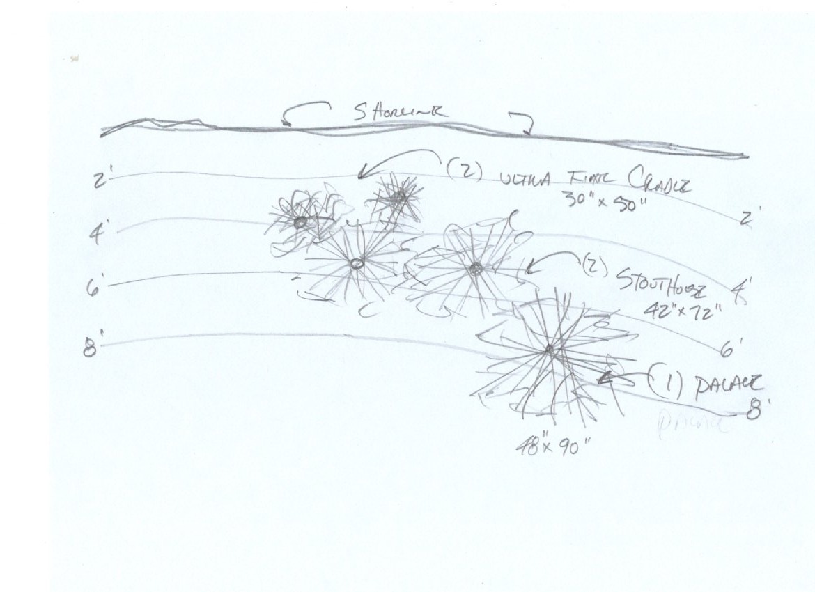 Design study, November 2021 custom fish habitat drawing