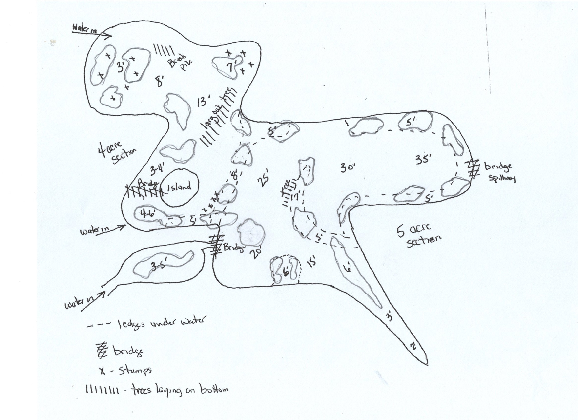 Design study, February 2023, alternate custom fish habitat drawing