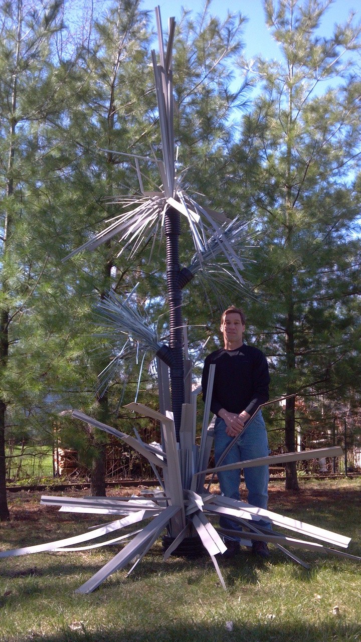 Twelve foot fish tree with Vertical UpRise, view 2