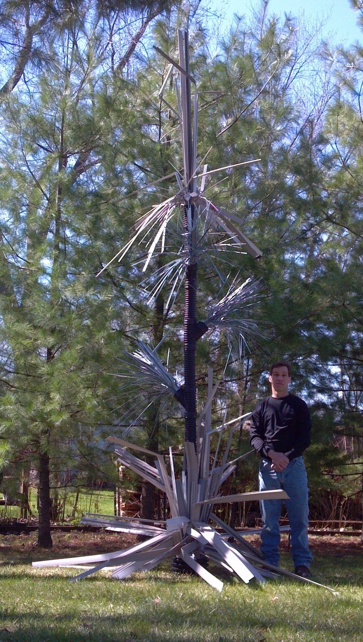 Fifteen foot fish tree with Vertical UpRise, view 3