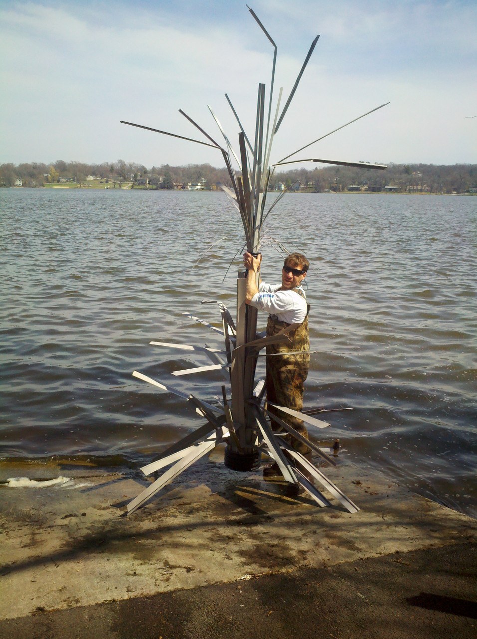 Nine foot fish tree, view 8
