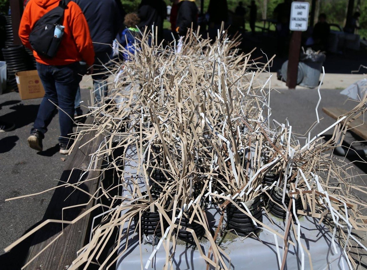 Cradle artificial shallow fry habitat, view 3