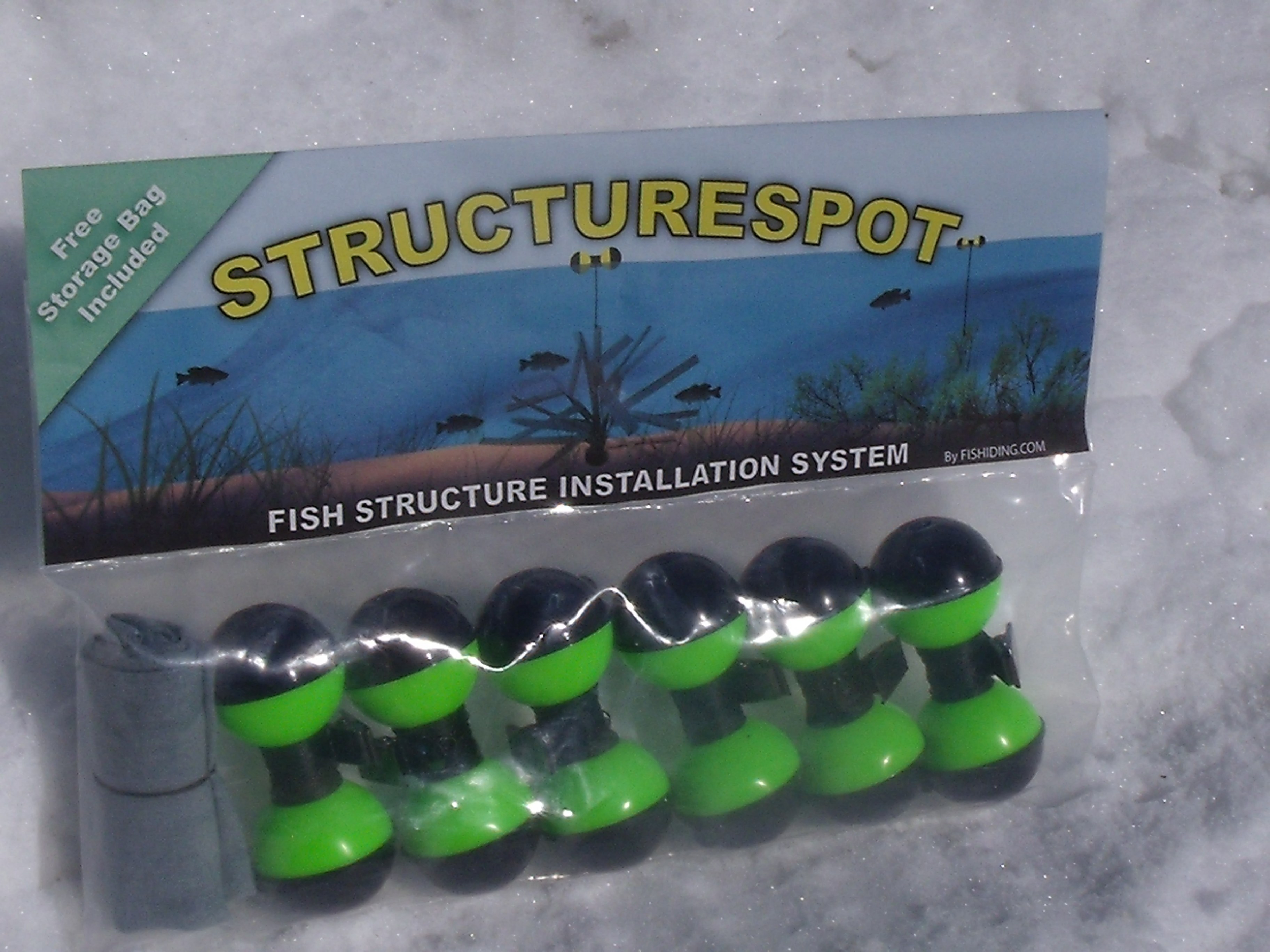 Smallspot fish structure spots, view 8