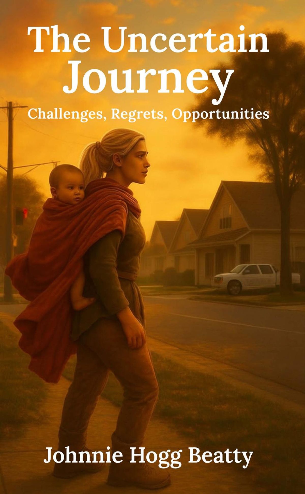 Cover of The Uncertain Journey by Johnnie Hogg Beatty