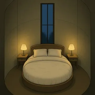 Third Floor Silo Bedroom by Jameson McShane