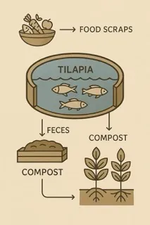 Tilapia Farming and Composting Process by Jameson McShane