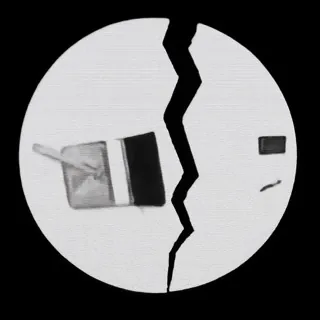 Broken Circle with Objects