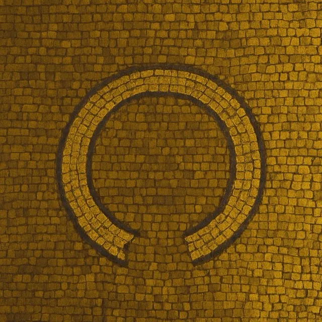 Roto Dorado en Mosaico