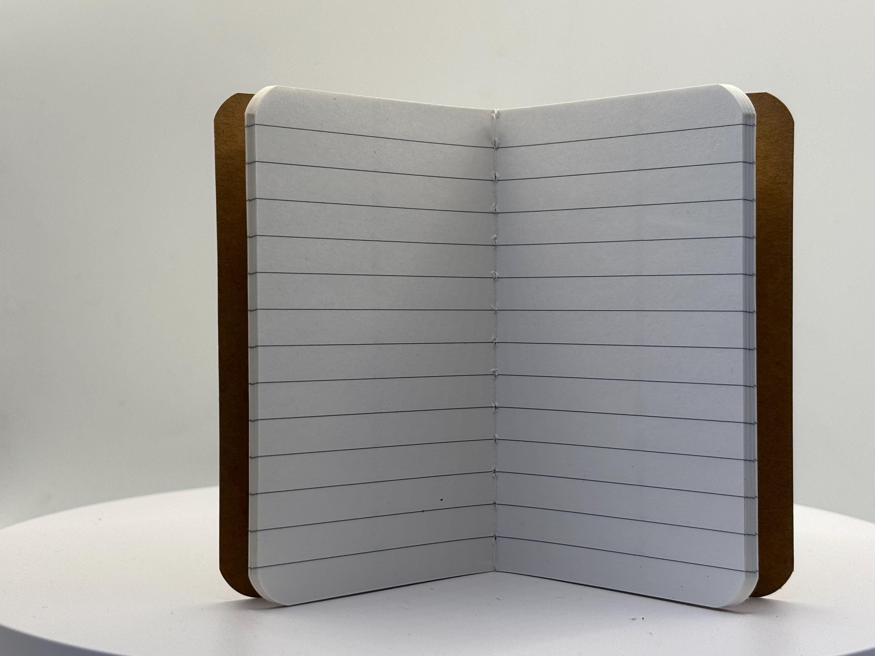 Decorated mini blank notebooks for recording Bible study notes and prayers