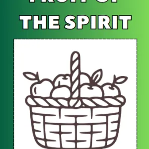 Fruit of the Spirit Kids Coloring Book