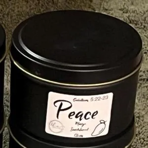 Fruit of the Spirit Peace Candle