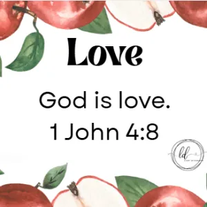 Fruit of the Spirit Scripture Cards