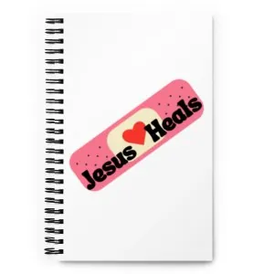 Jesus Heals Spiral Notebook