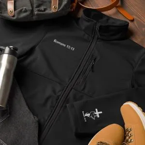 Romans 15:13 Columbia Soft Shell Jacket