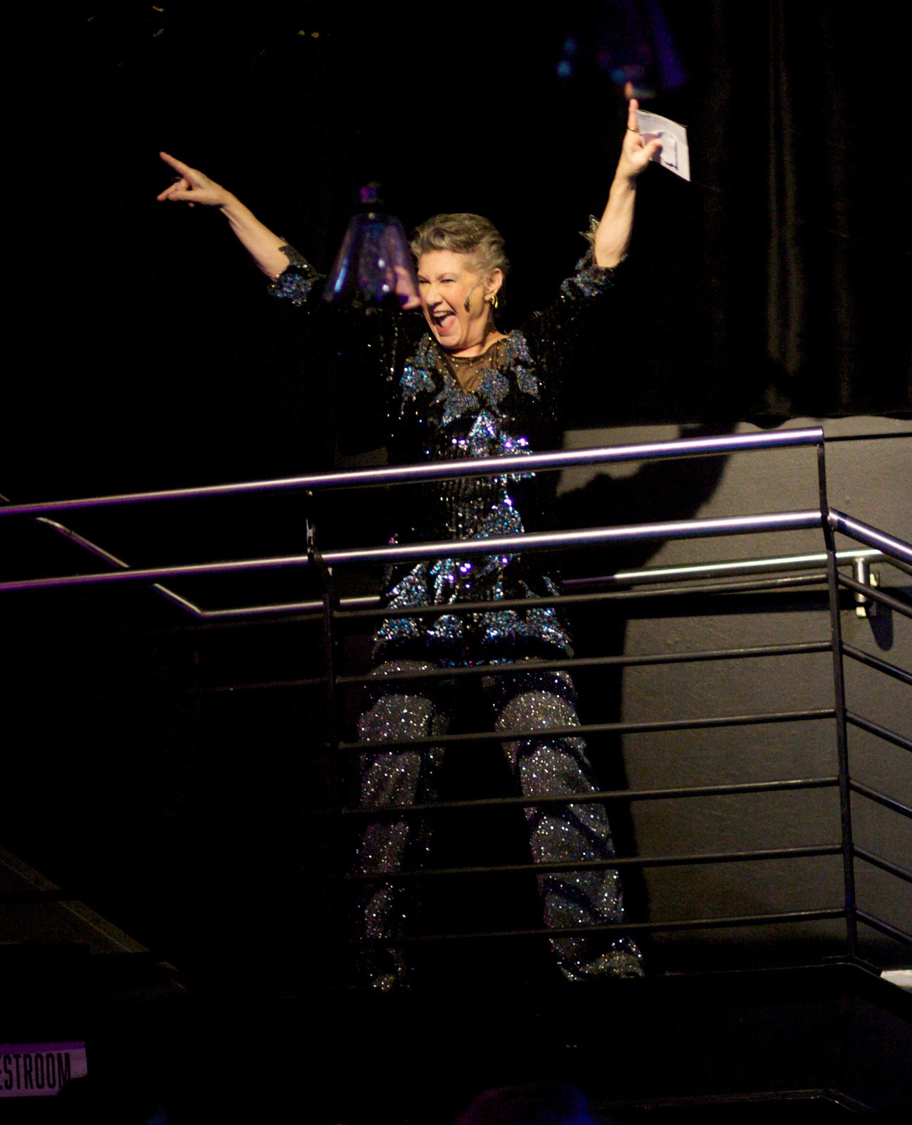 Cheryl King performing at Forbidden Kiss LIVE