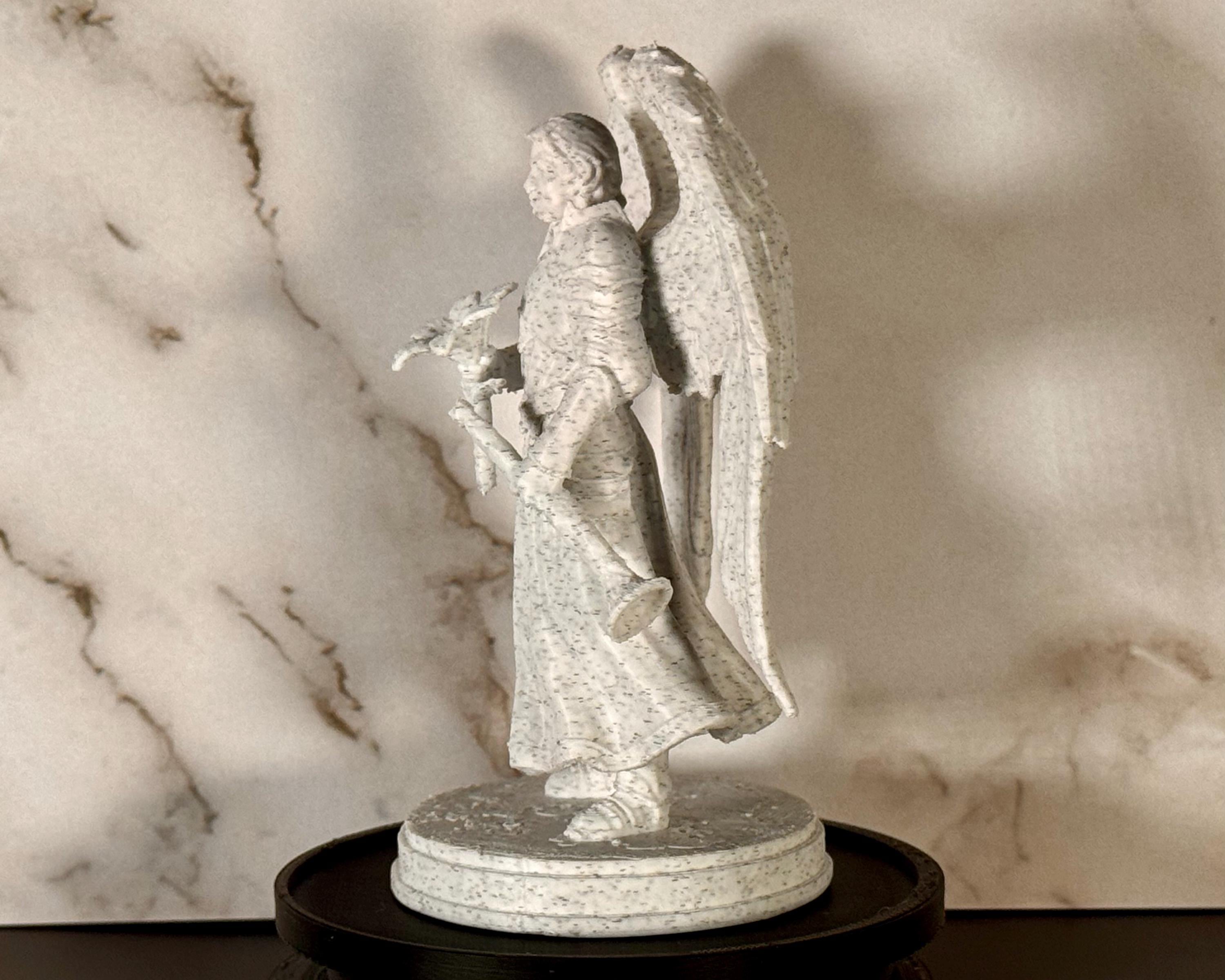Archangel Gabriel Statue –  3.7 “ Desk Size