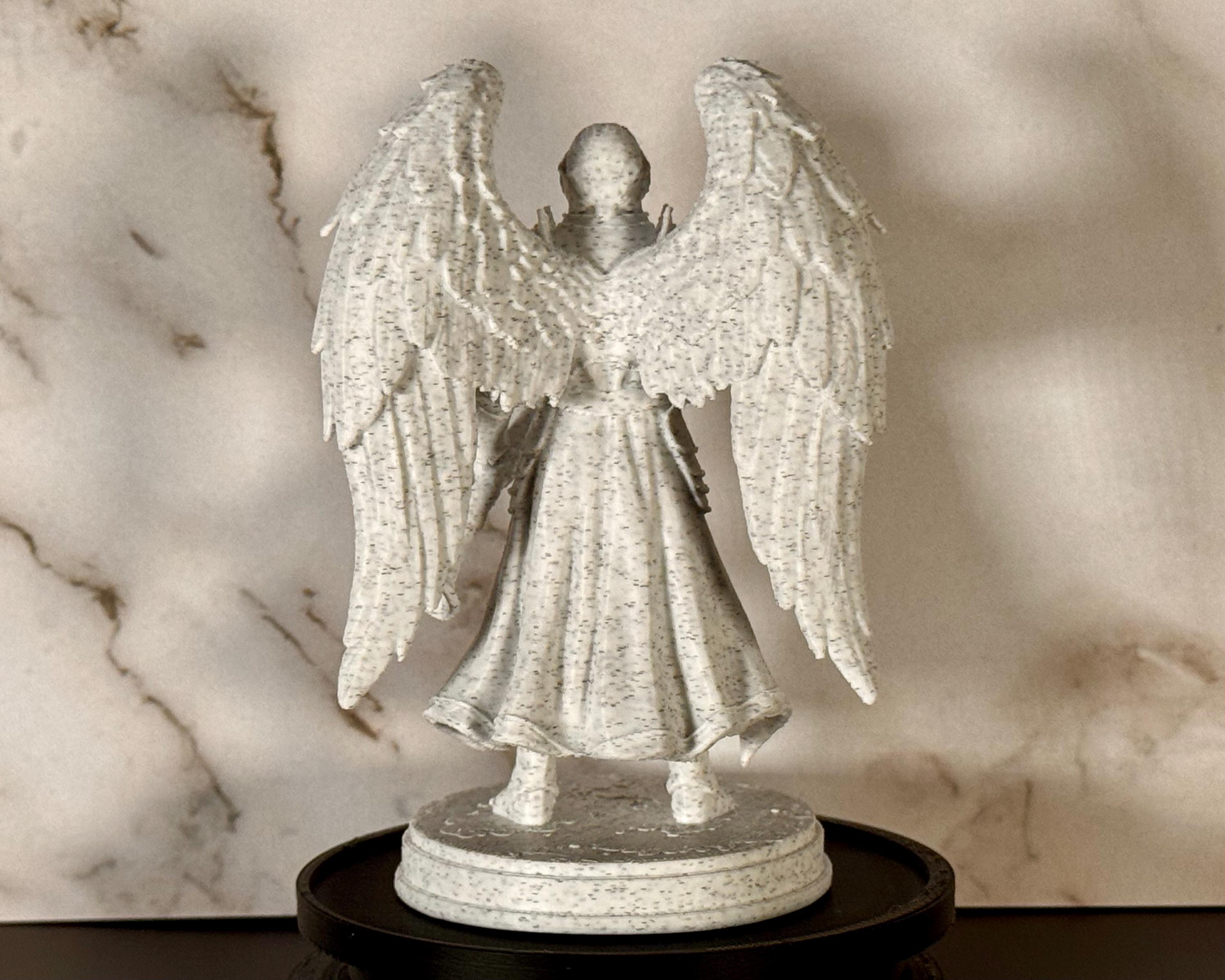 Archangel Gabriel Statue –  3.7 “ Desk Size