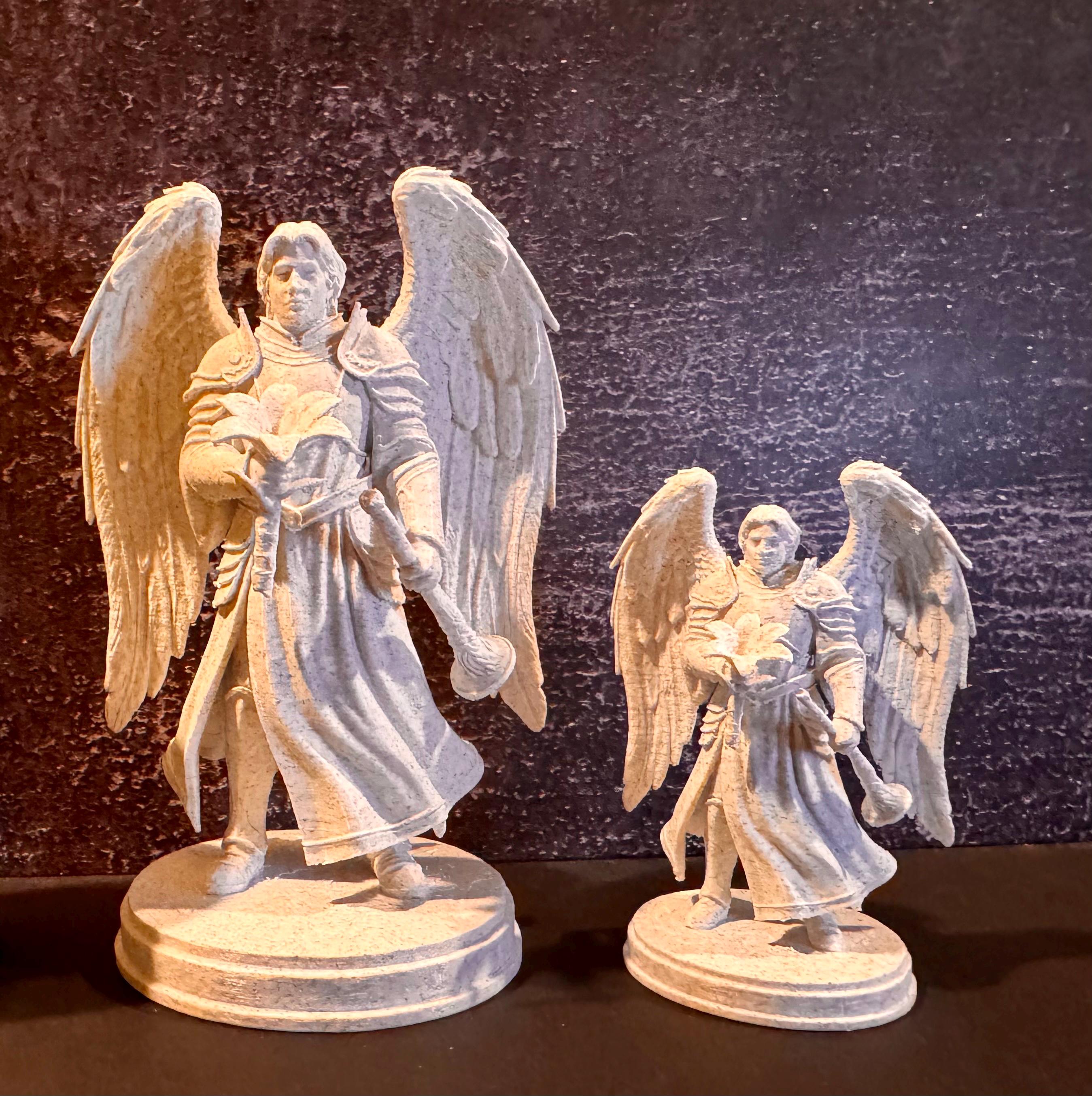 Archangel Gabriel Statue –  3.7 “ Desk Size
