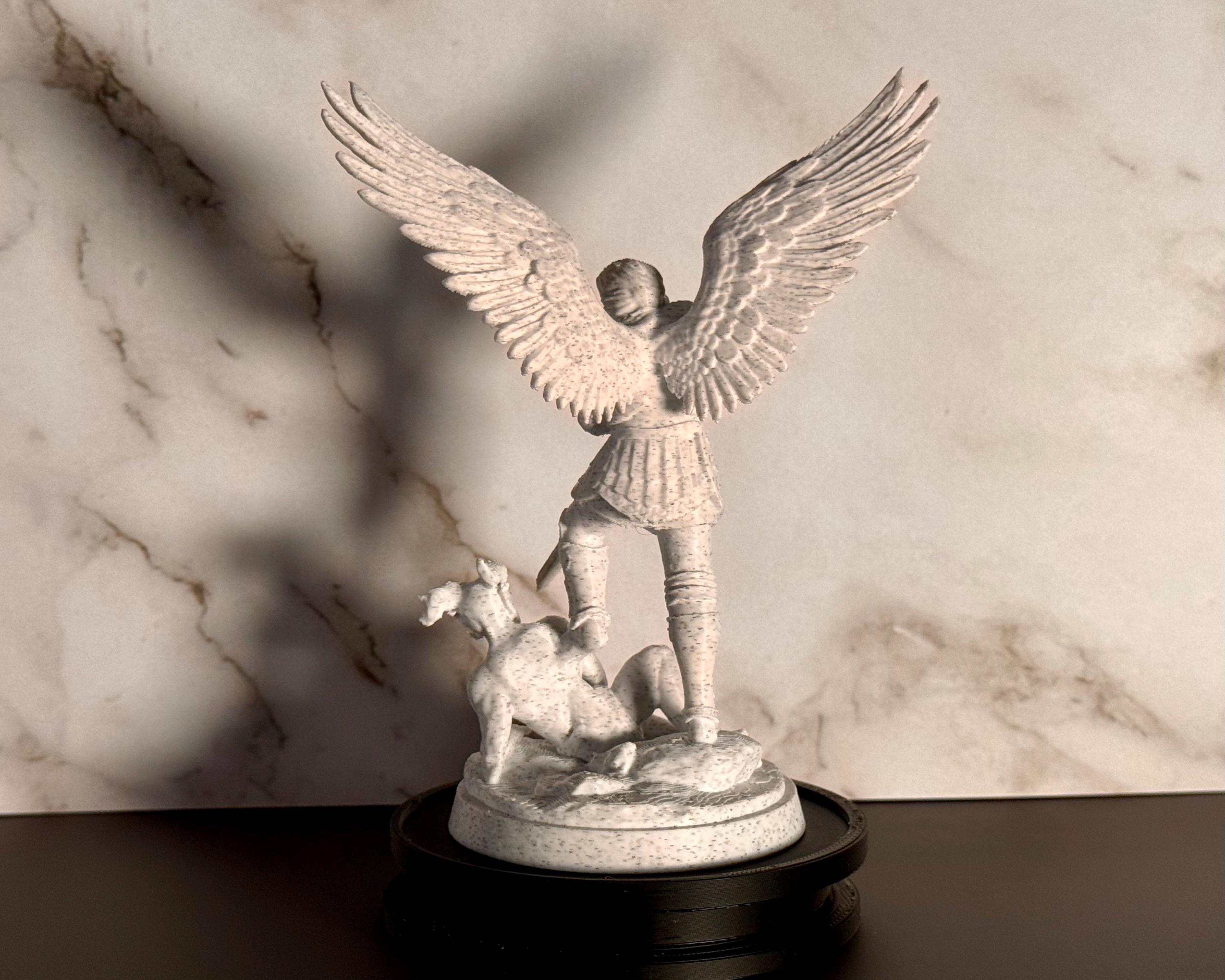 Archangel Michael Statue – 4.7” Desk Size