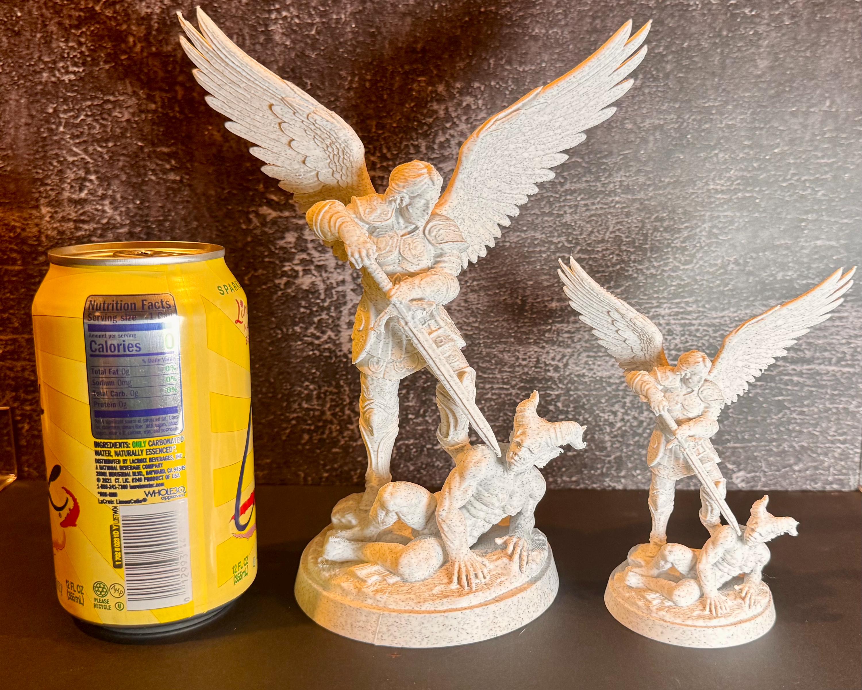 Archangel Michael Statue – 4.7” Desk Size