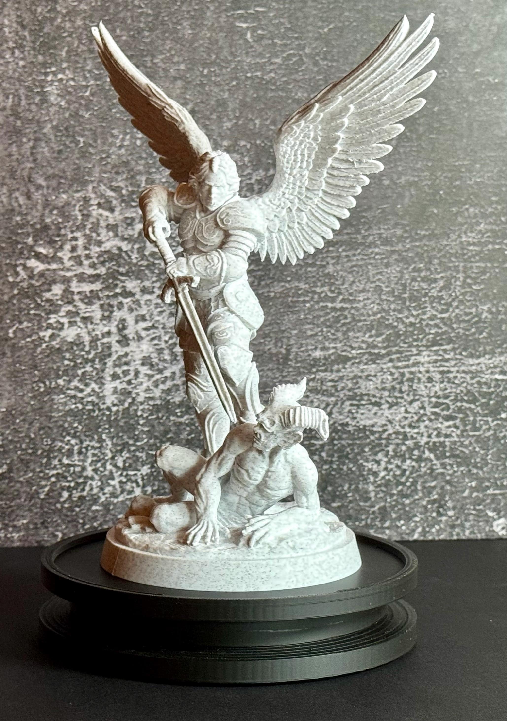 Archangel Michael Statue – 7.7 Inch Religious Sculpture