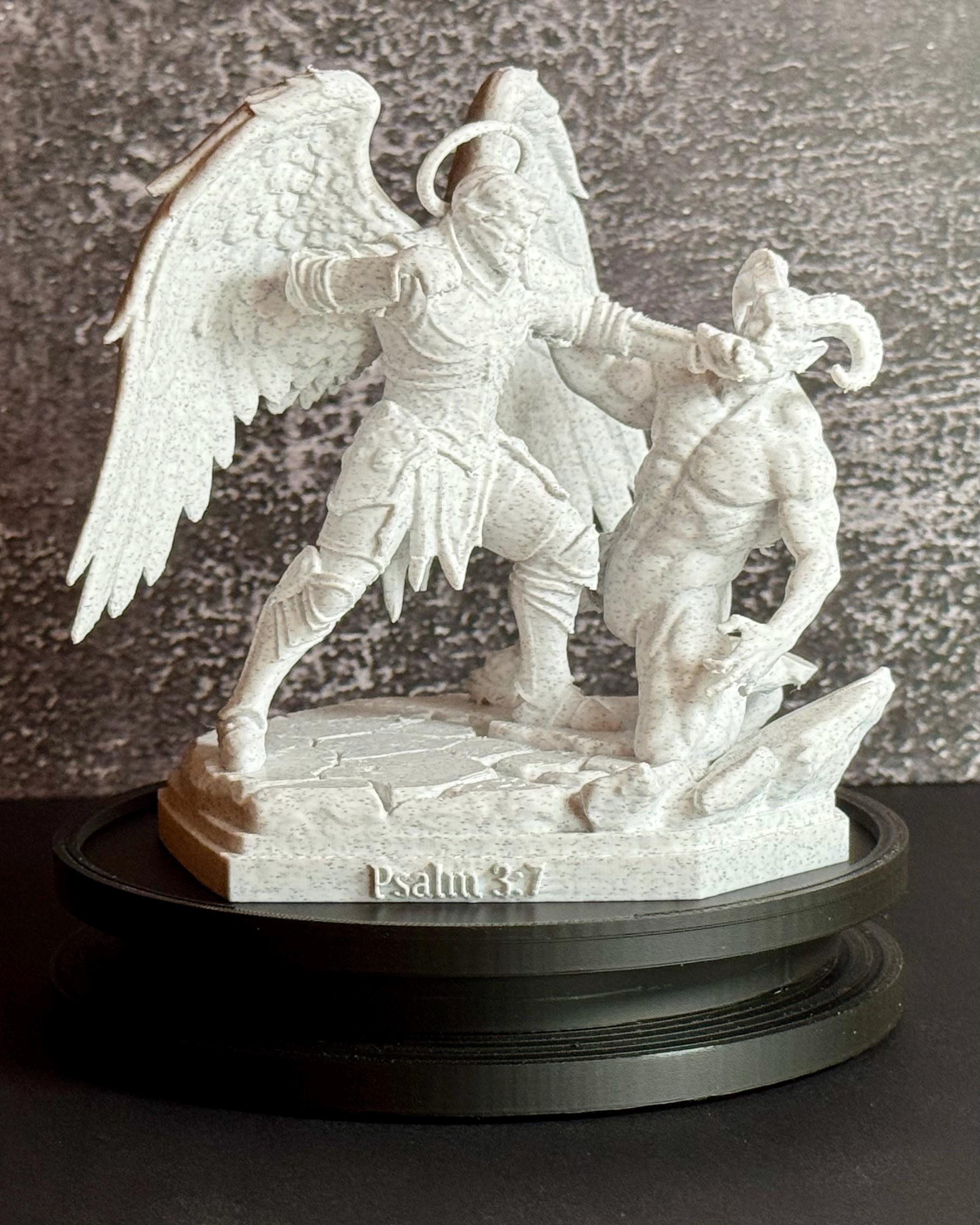 Archangel Michael Statue – Psalm 3:7