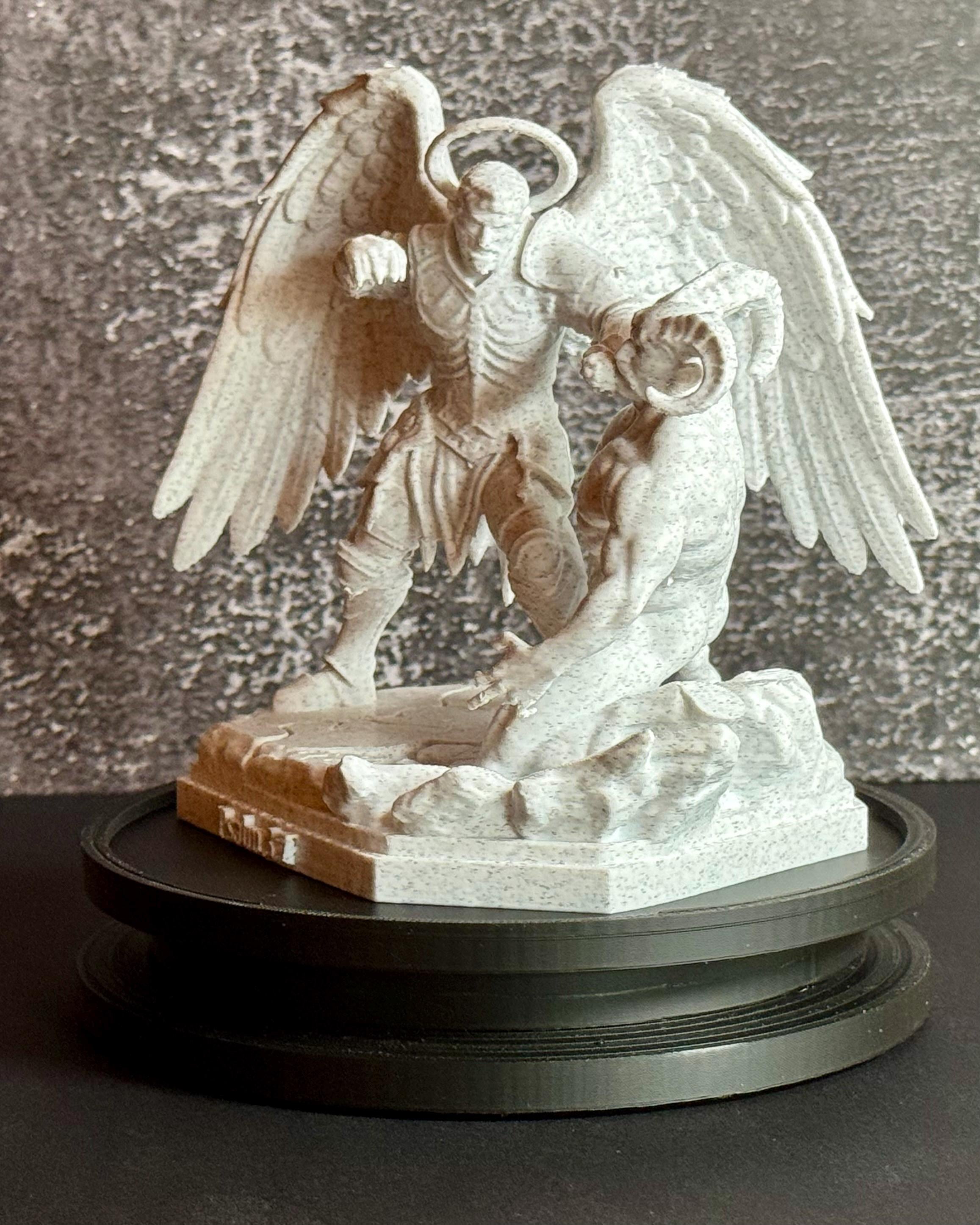 Archangel Michael Statue – Psalm 3:7
