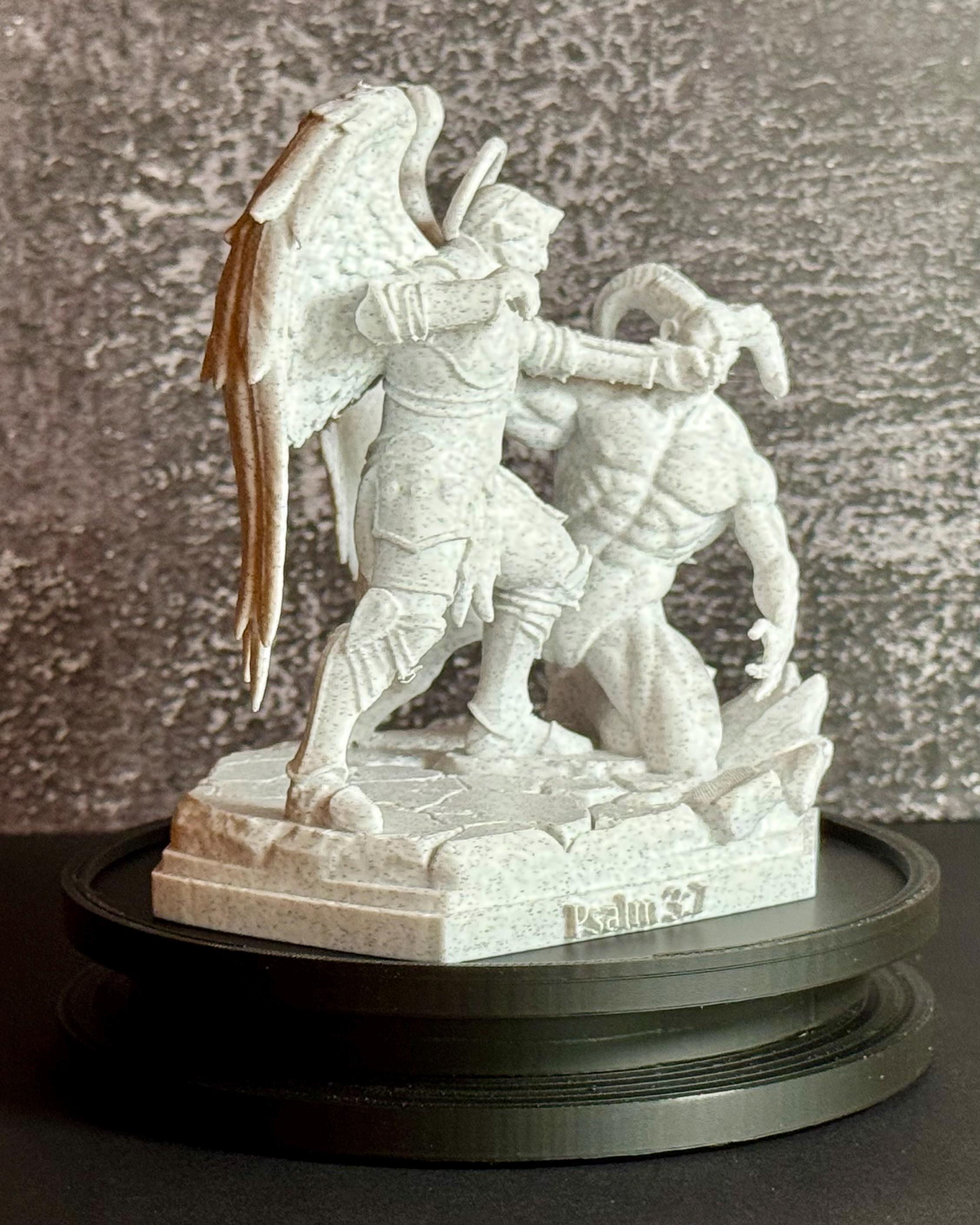 Archangel Michael Statue – Psalm 3:7