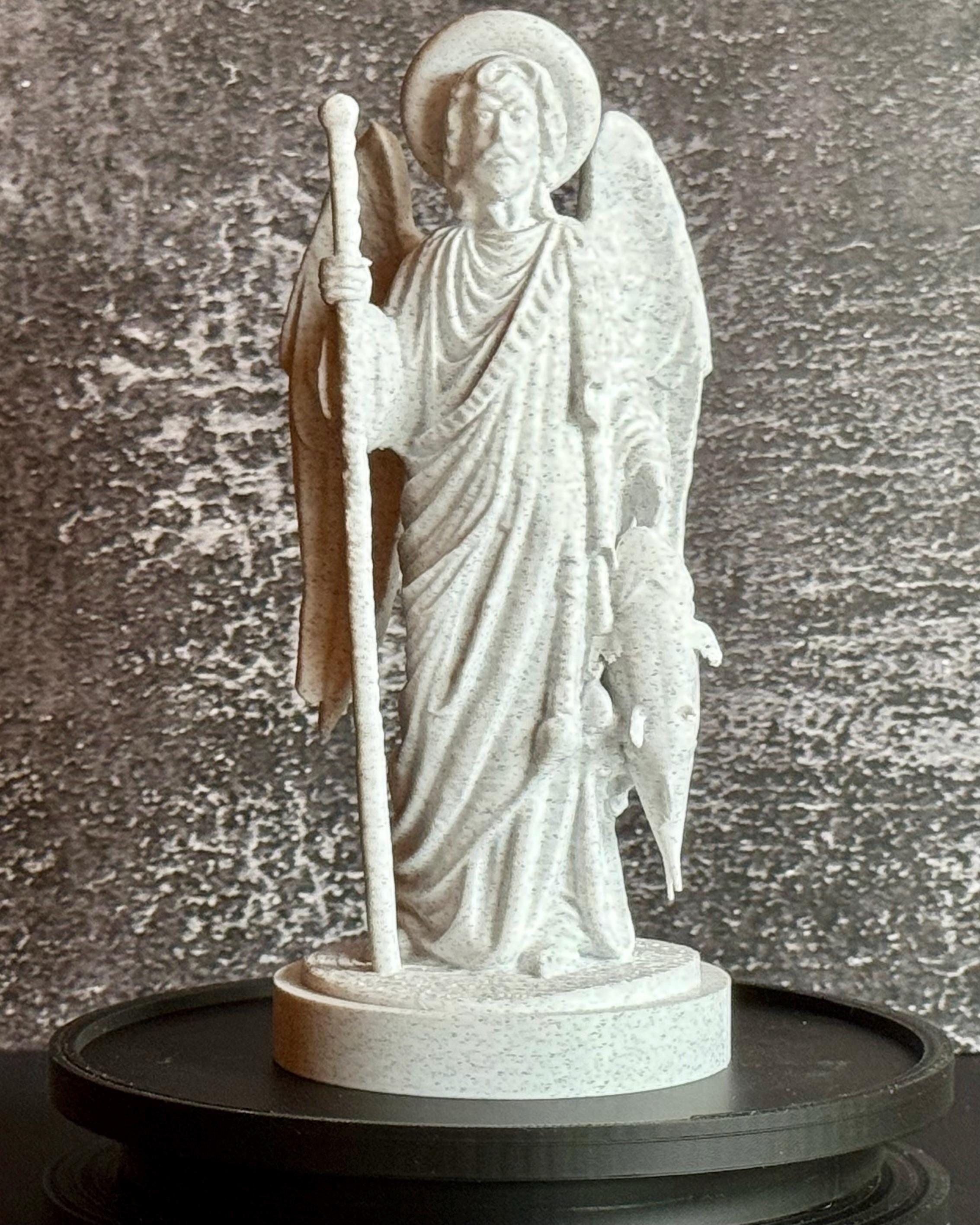 Archangel Raphael Statue – Christian Religious Figurine