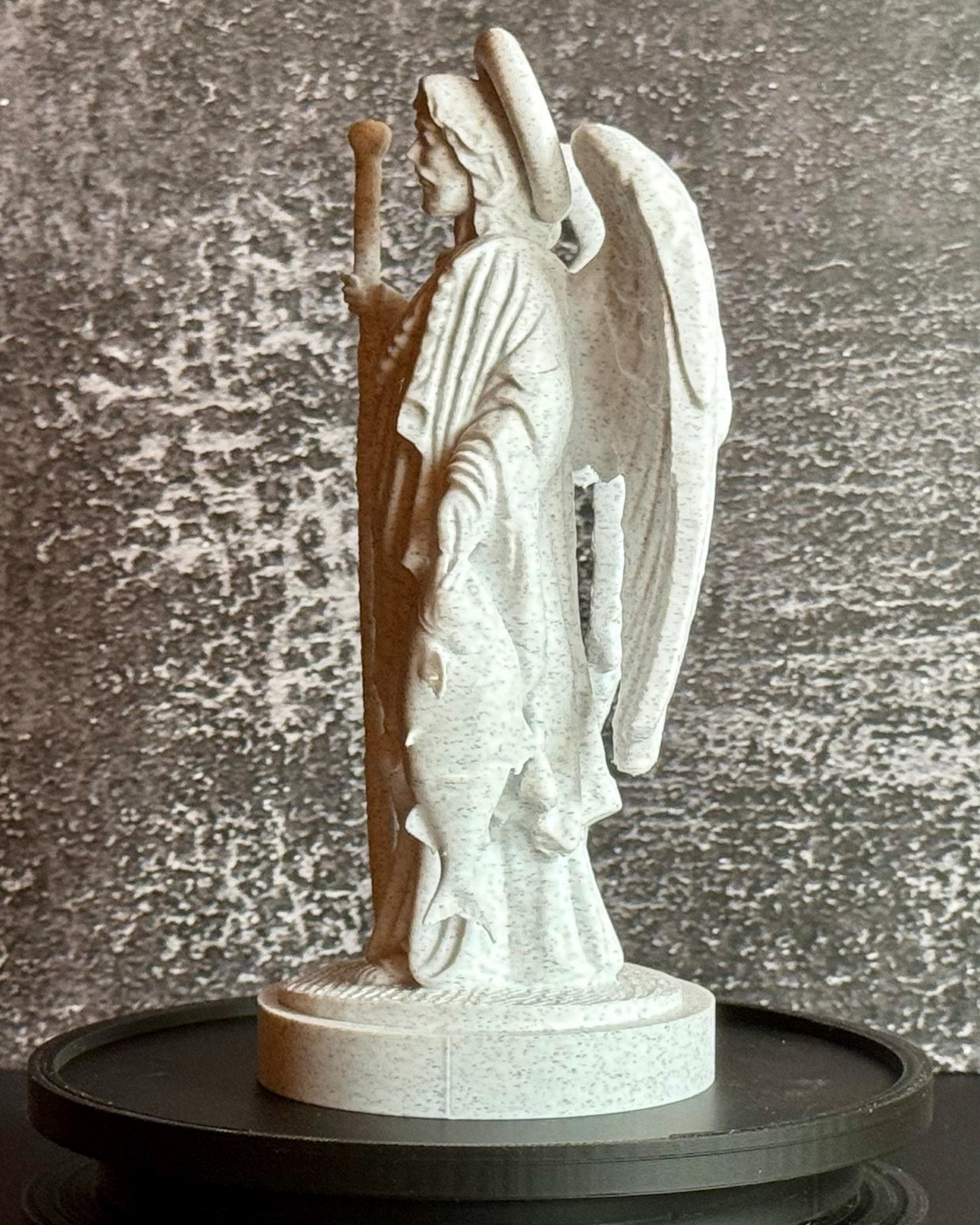 Archangel Raphael Statue – Christian Religious Figurine