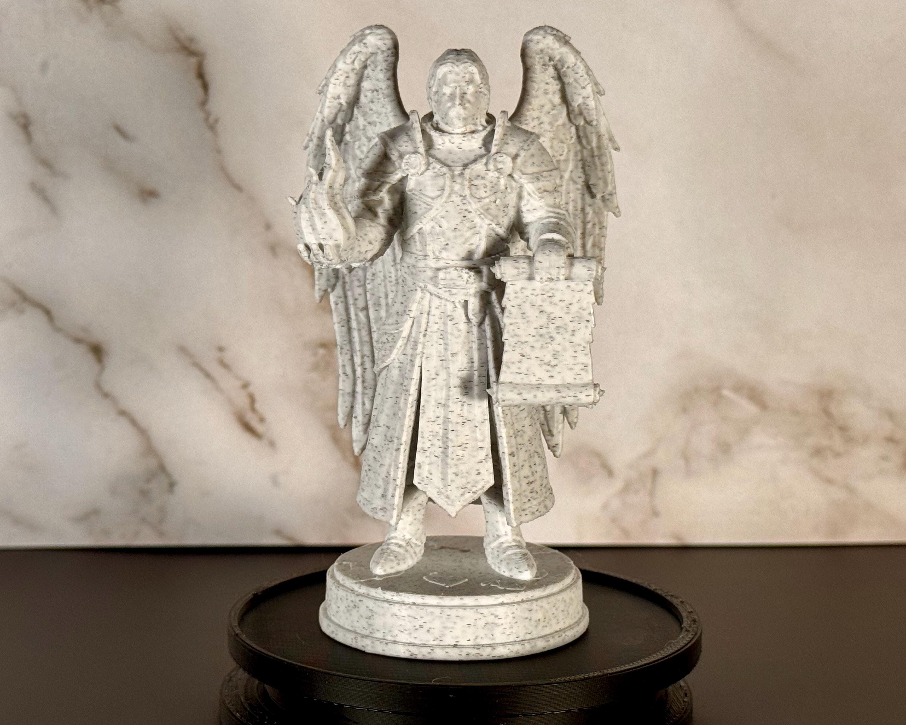 Archangel Uriel Statue – 3.7 “ Desk Size
