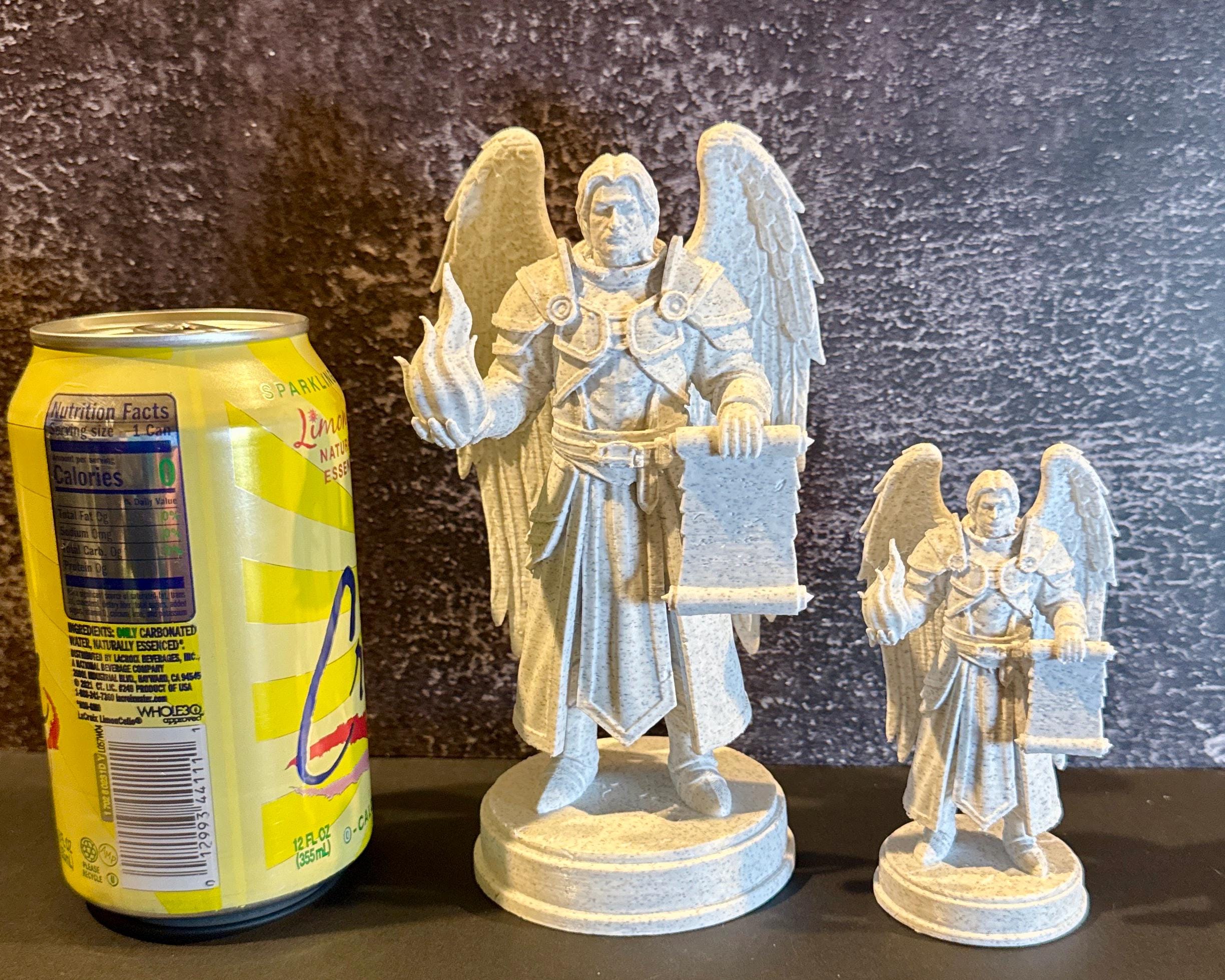 Archangel Uriel Statue – 3.7 “ Desk Size