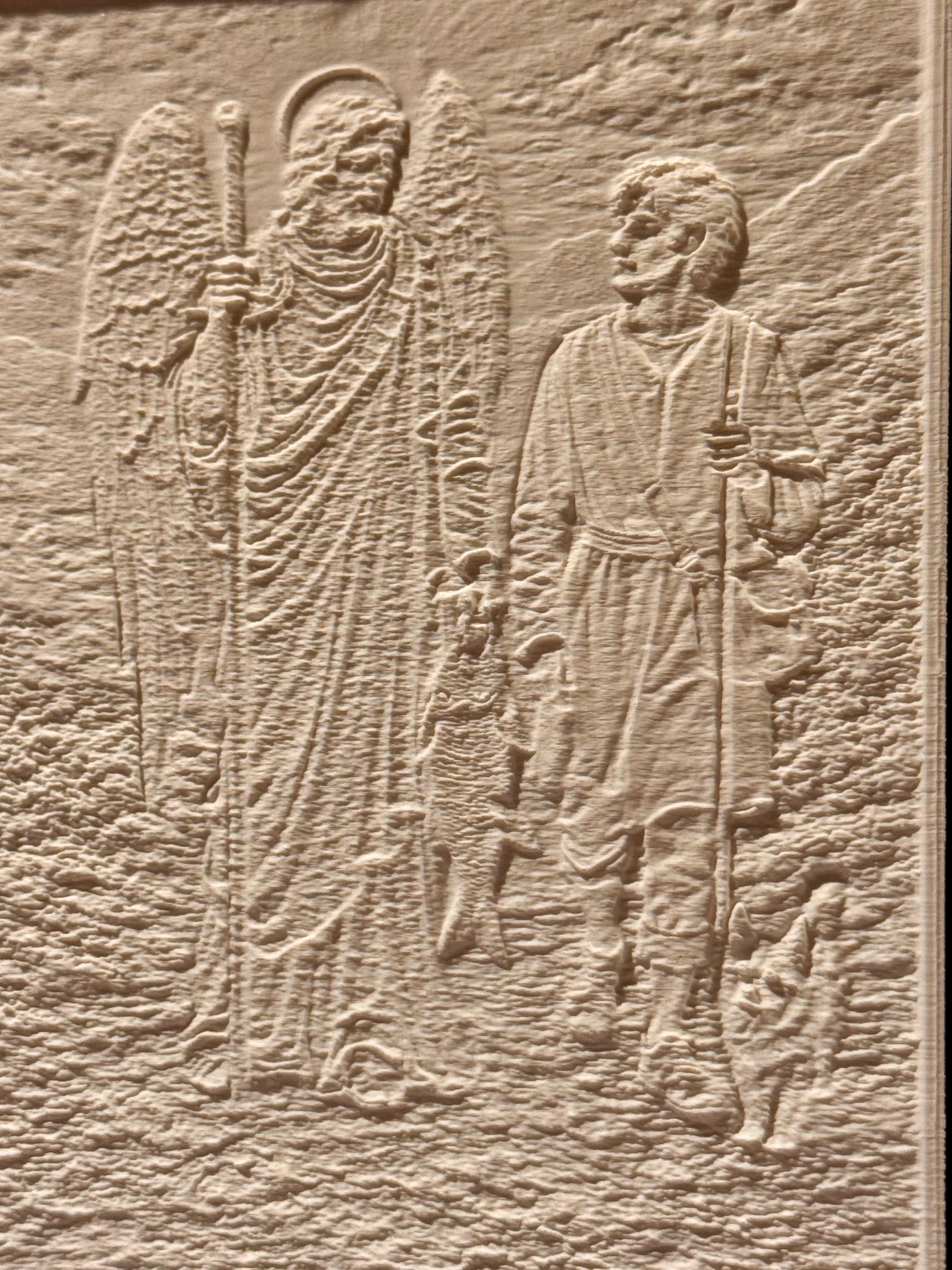 Illuminated Saint Raphael Lithophane