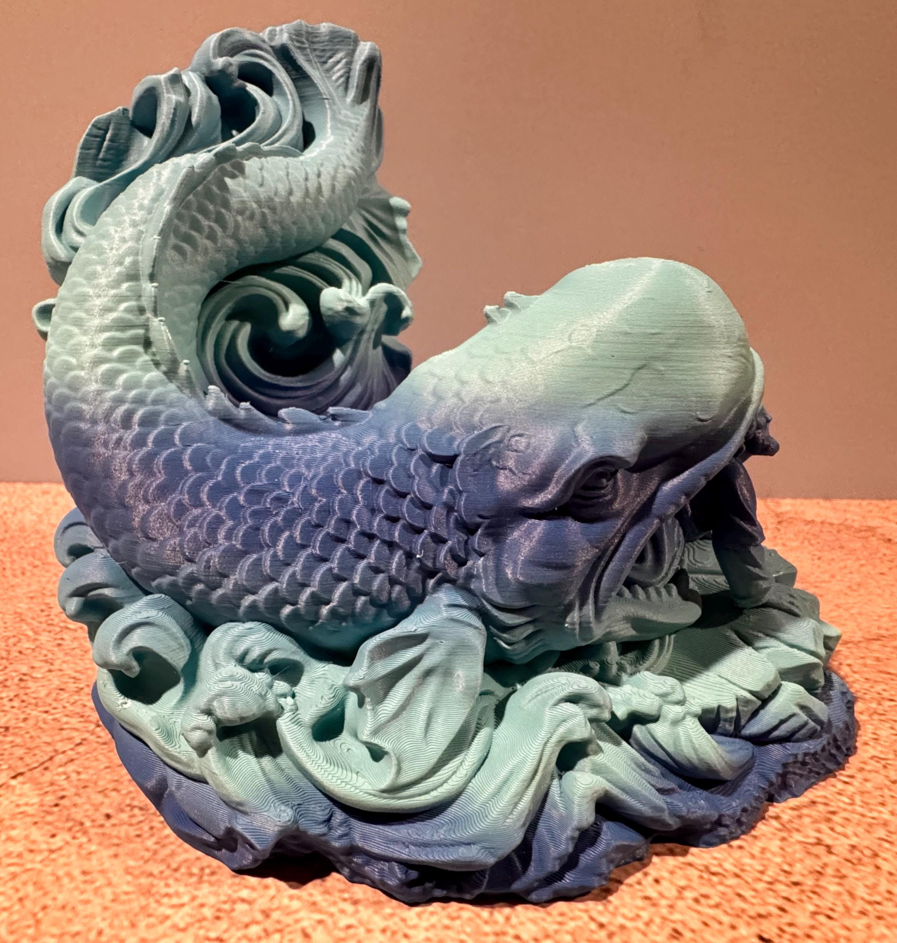 Jonah and the Whale – Christian Statue