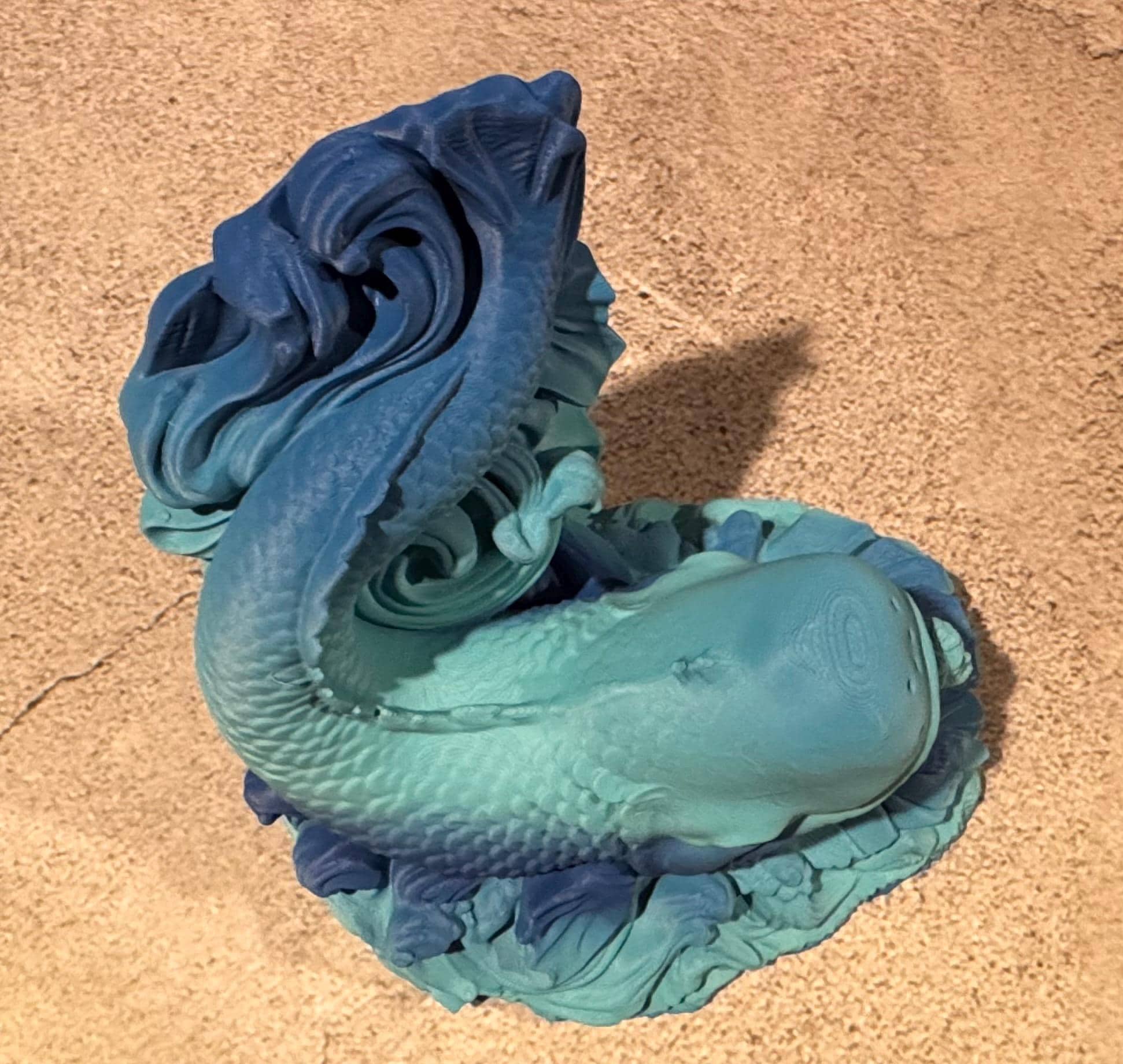 Jonah and the Whale – Christian Statue