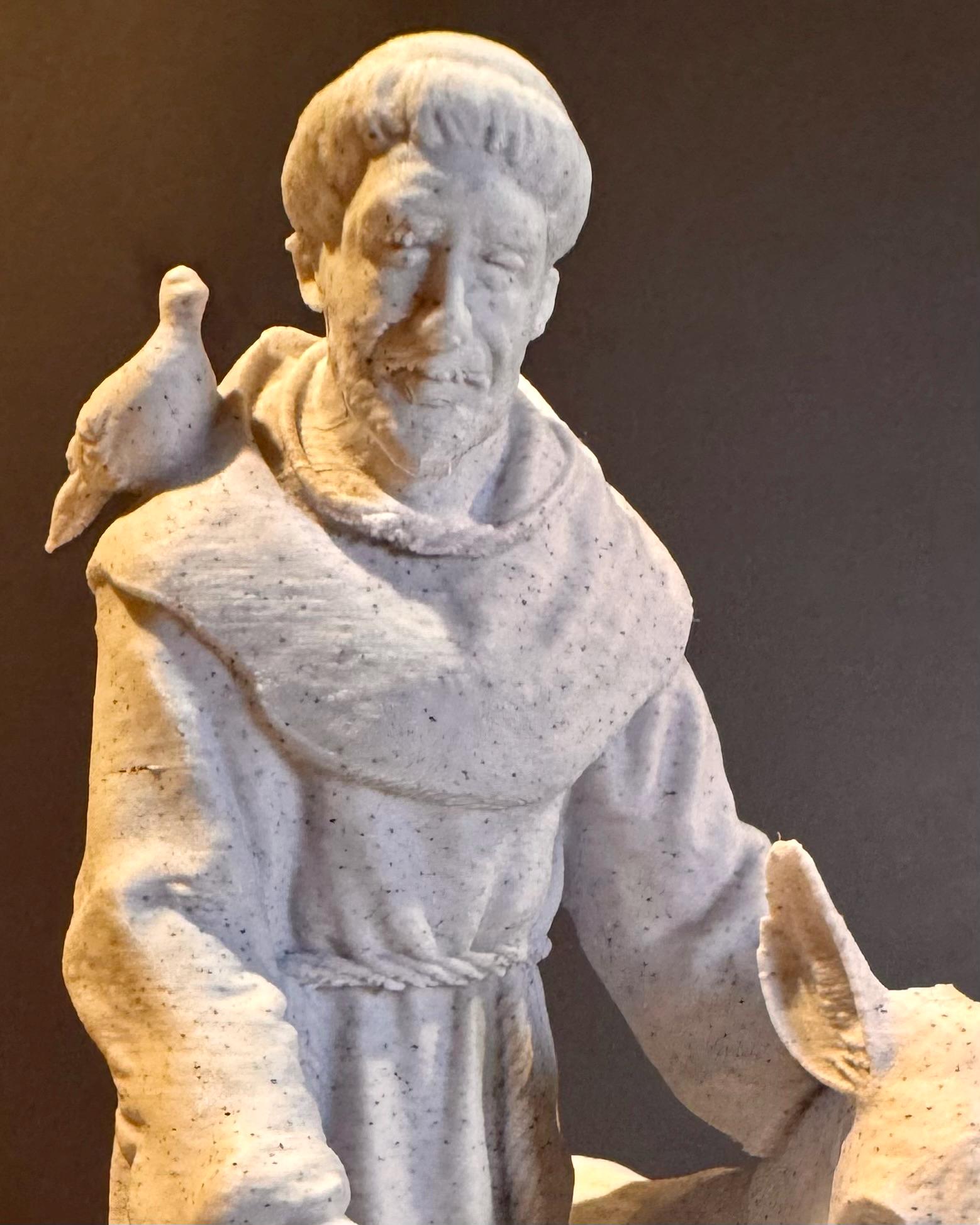 St. Francis Statue with Animals