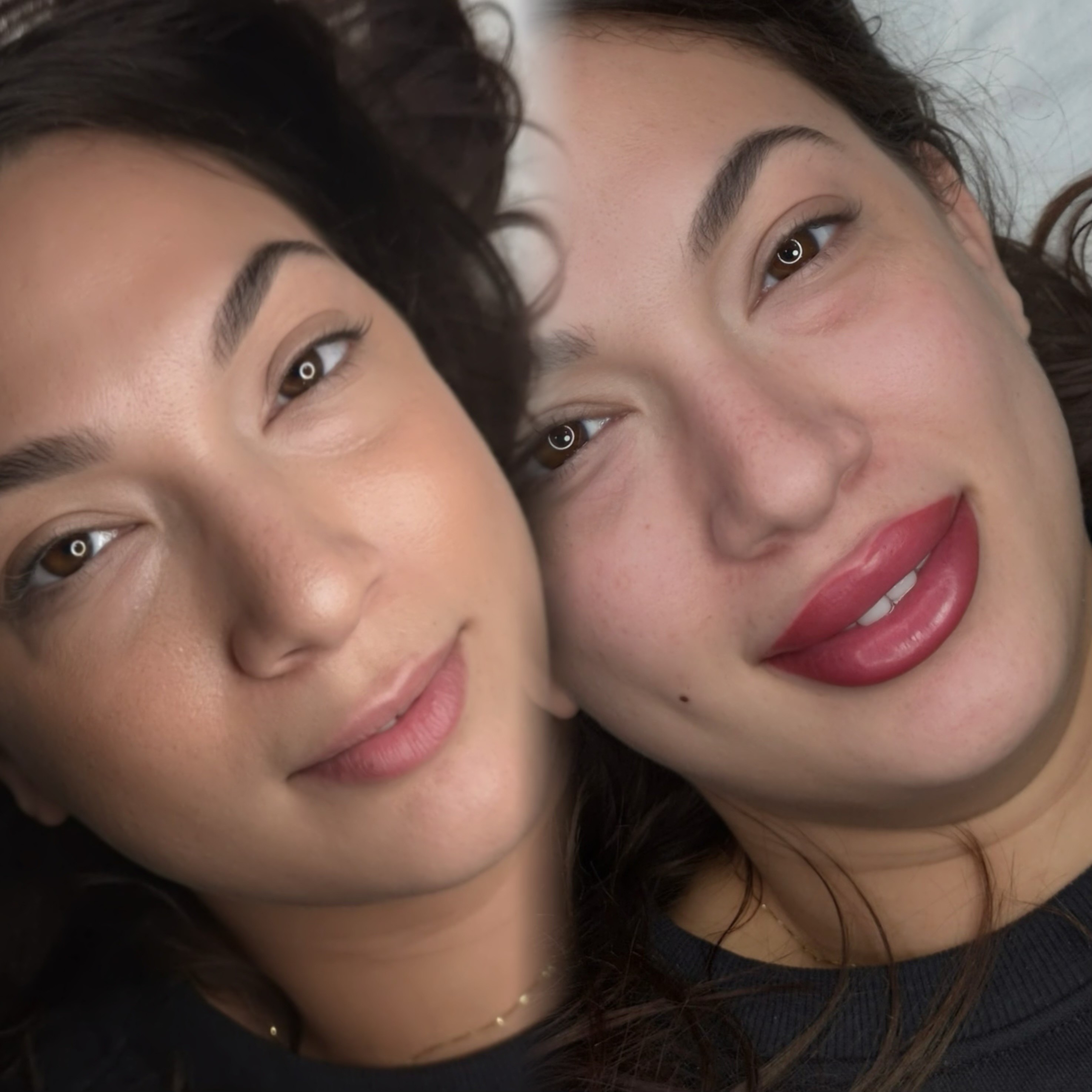Aquarelle lip color result