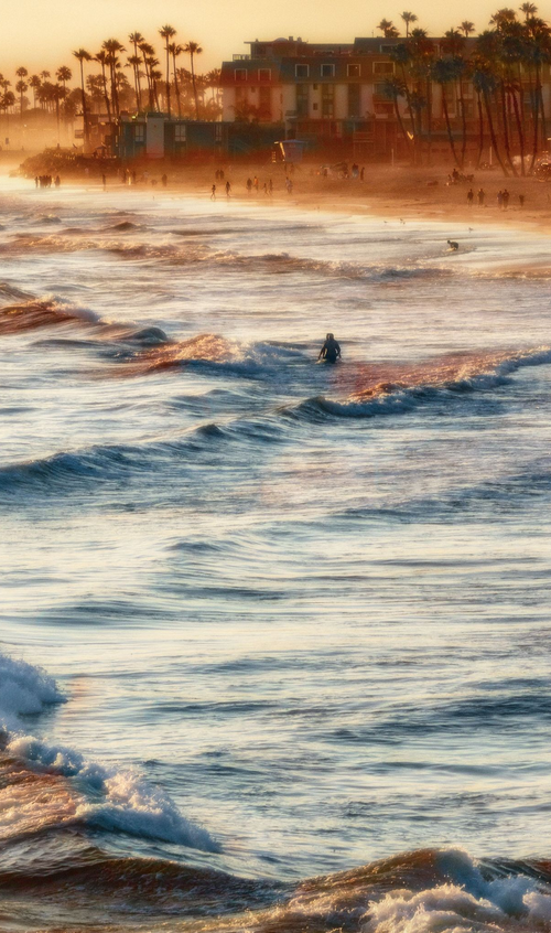 Sunset Oceanside by Aboud Dweck