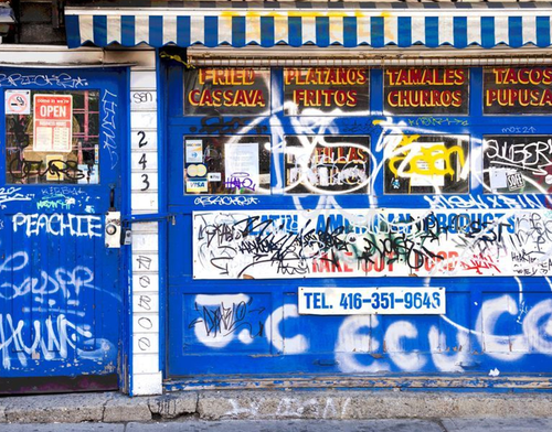 Blue Latin by Aboud Dweck