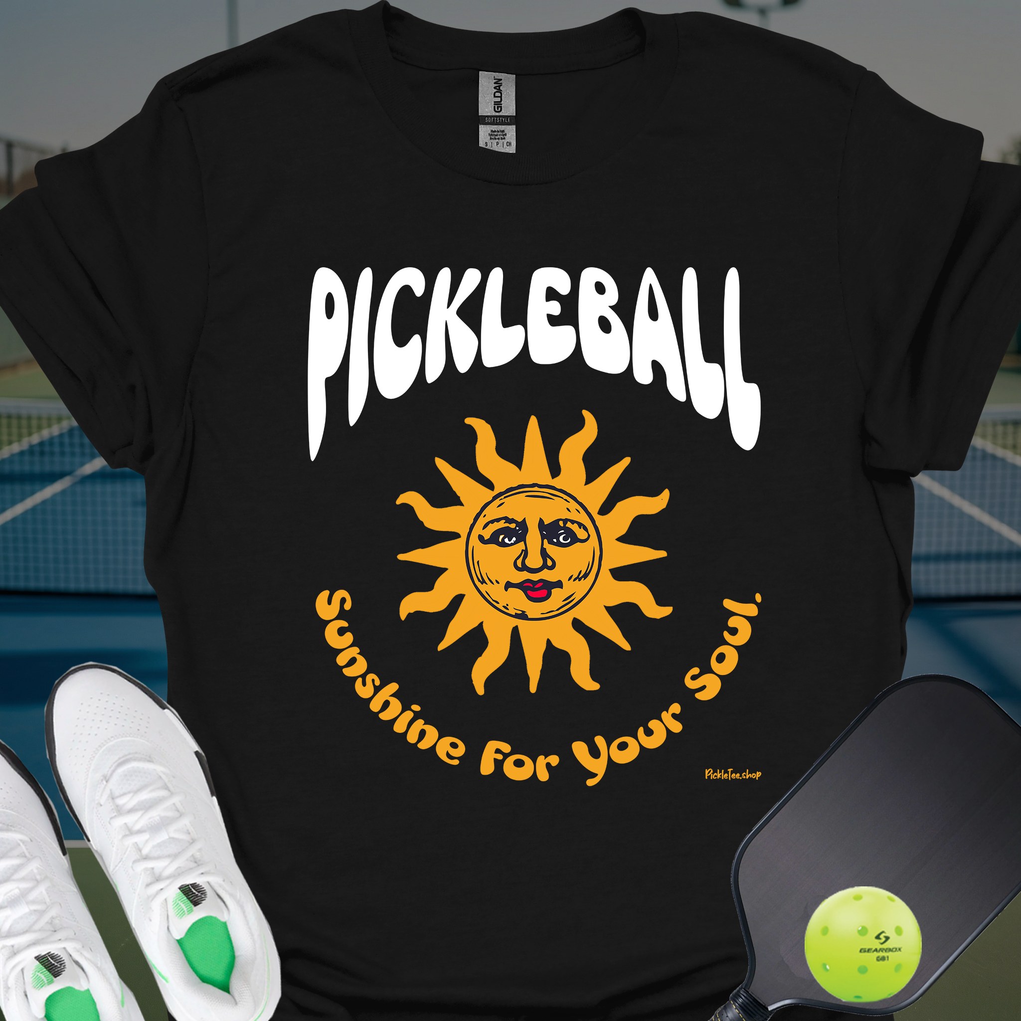 PickleTee Sunshine for Your Soul graphic tee
