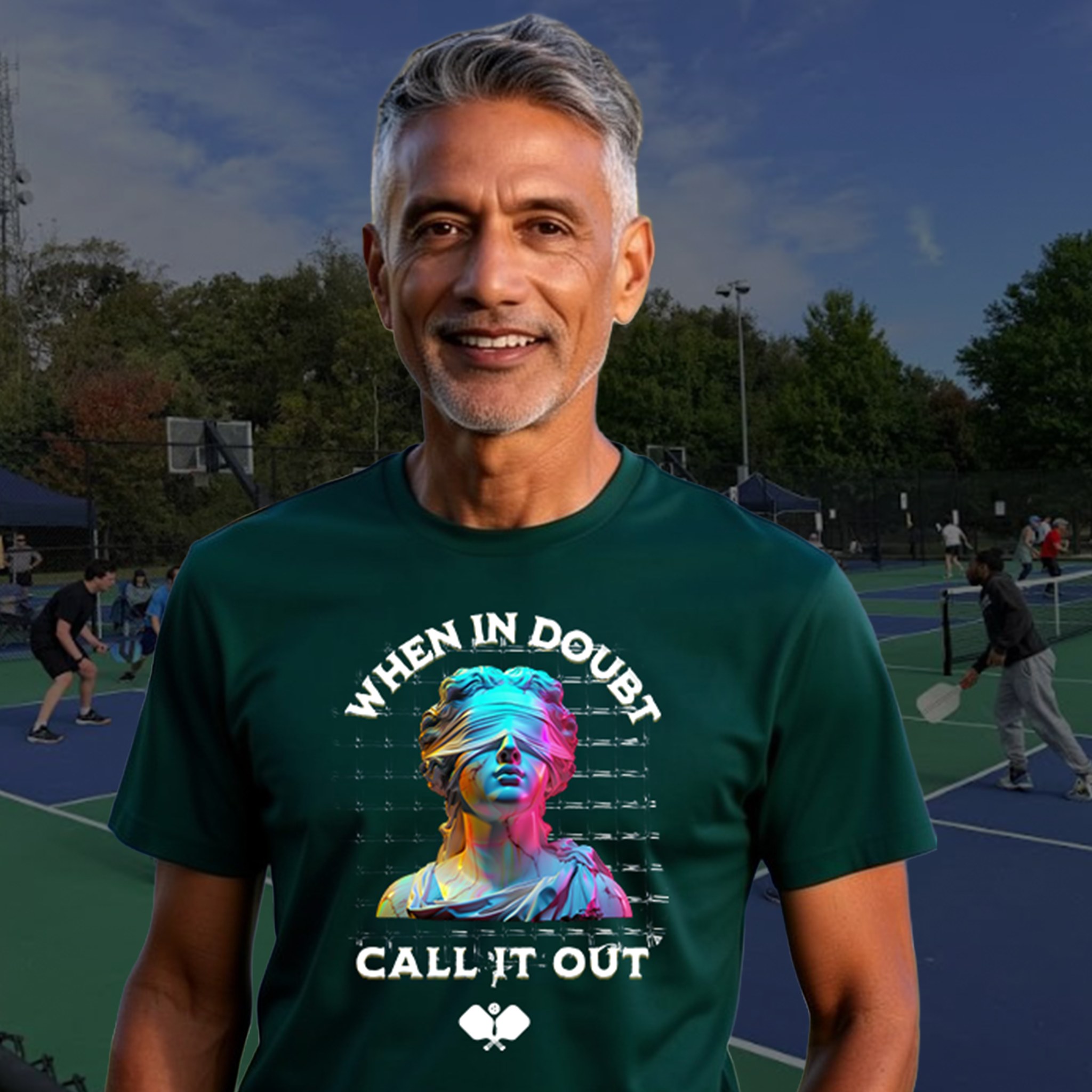 PickleTee When In Doubt Call It Out graphic tee