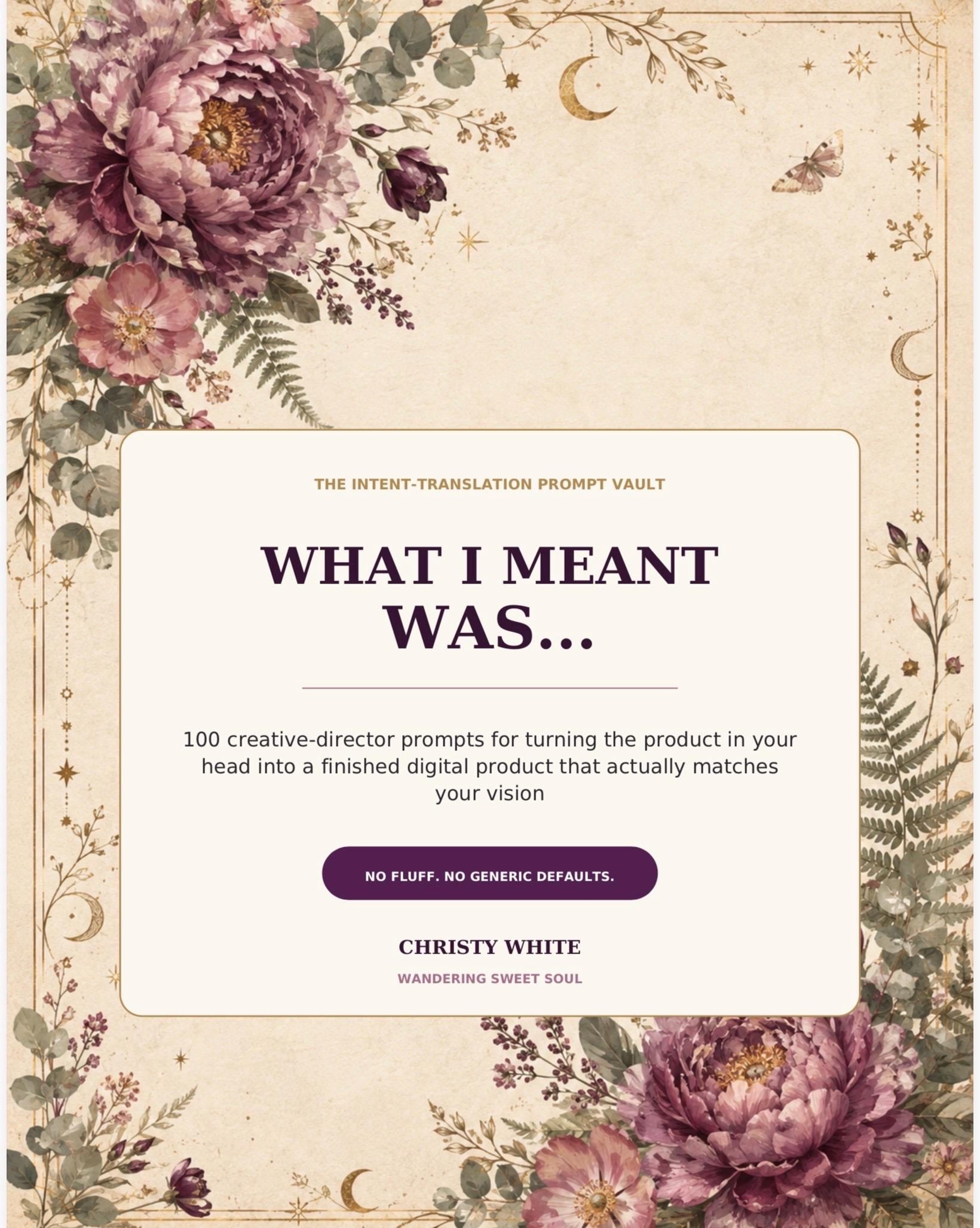 Creative Direction AI Prompt Vault for Digital Planners, J preview 4