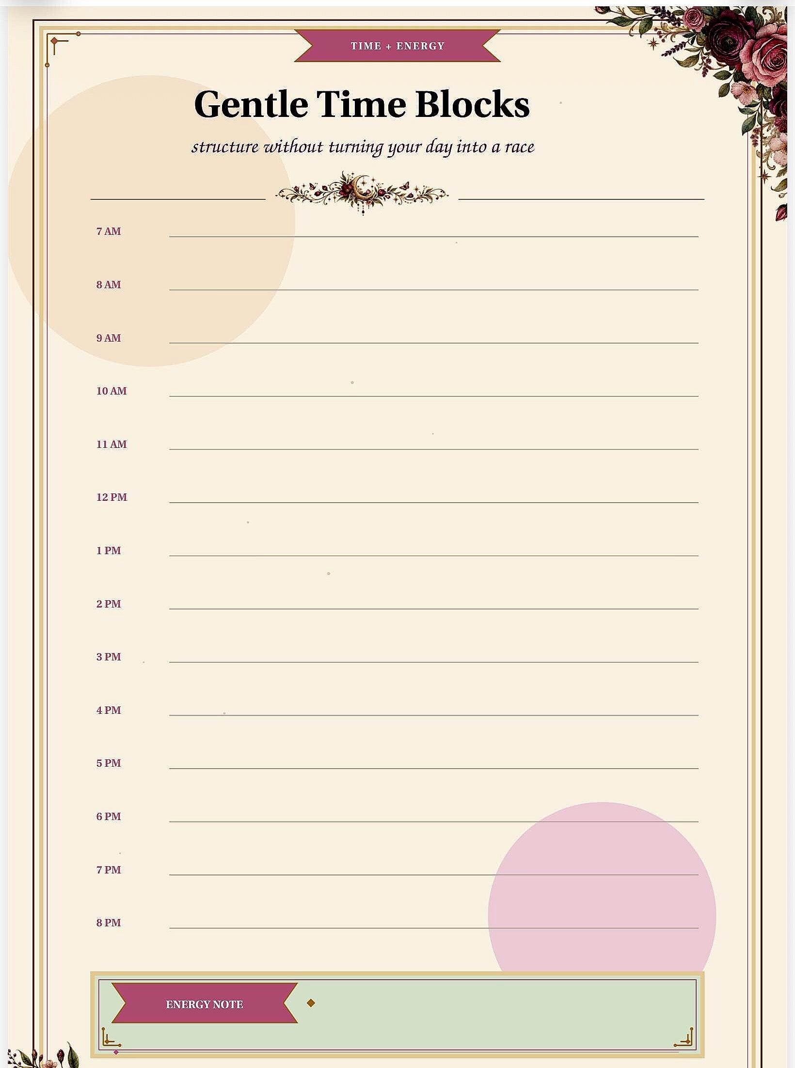 Chaos Coordinator Mini Planner , Undated Weekly Organizer preview 5