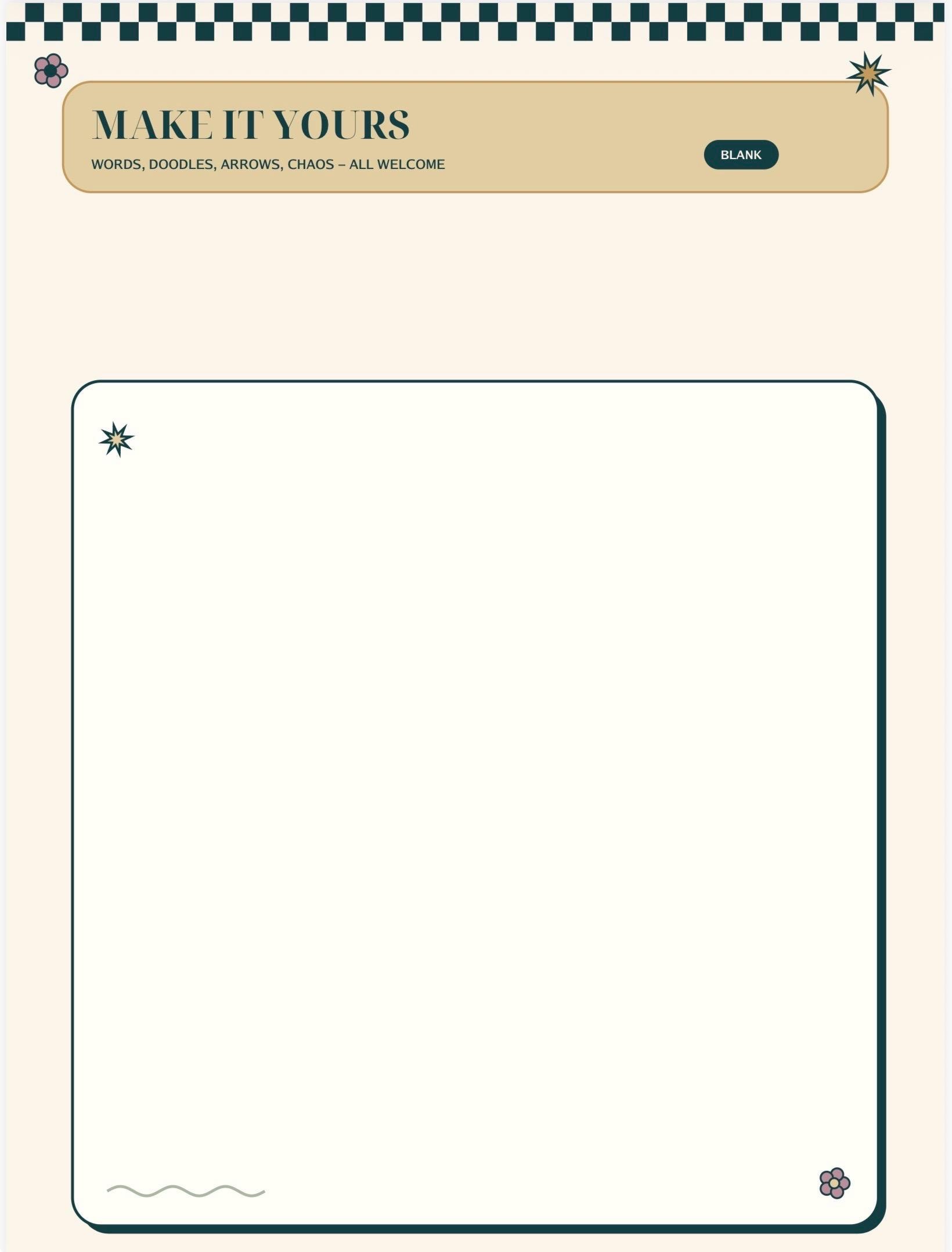 Bold 22-Page Productivity Planner, Habit Tracker, Weekly O preview 8