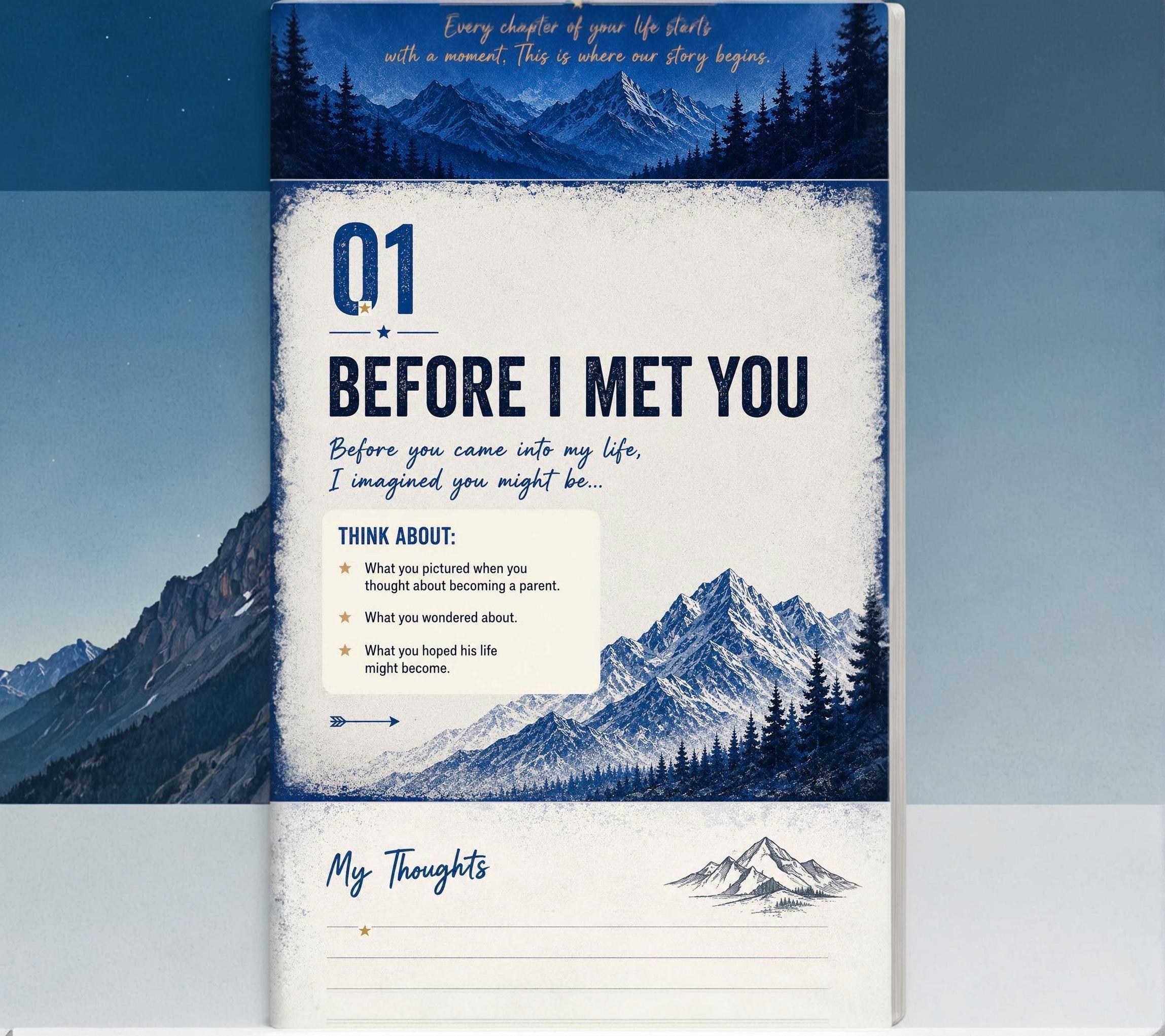 Guided Memory Journal for Son: Heartfelt Prompts, Keepsake preview 3