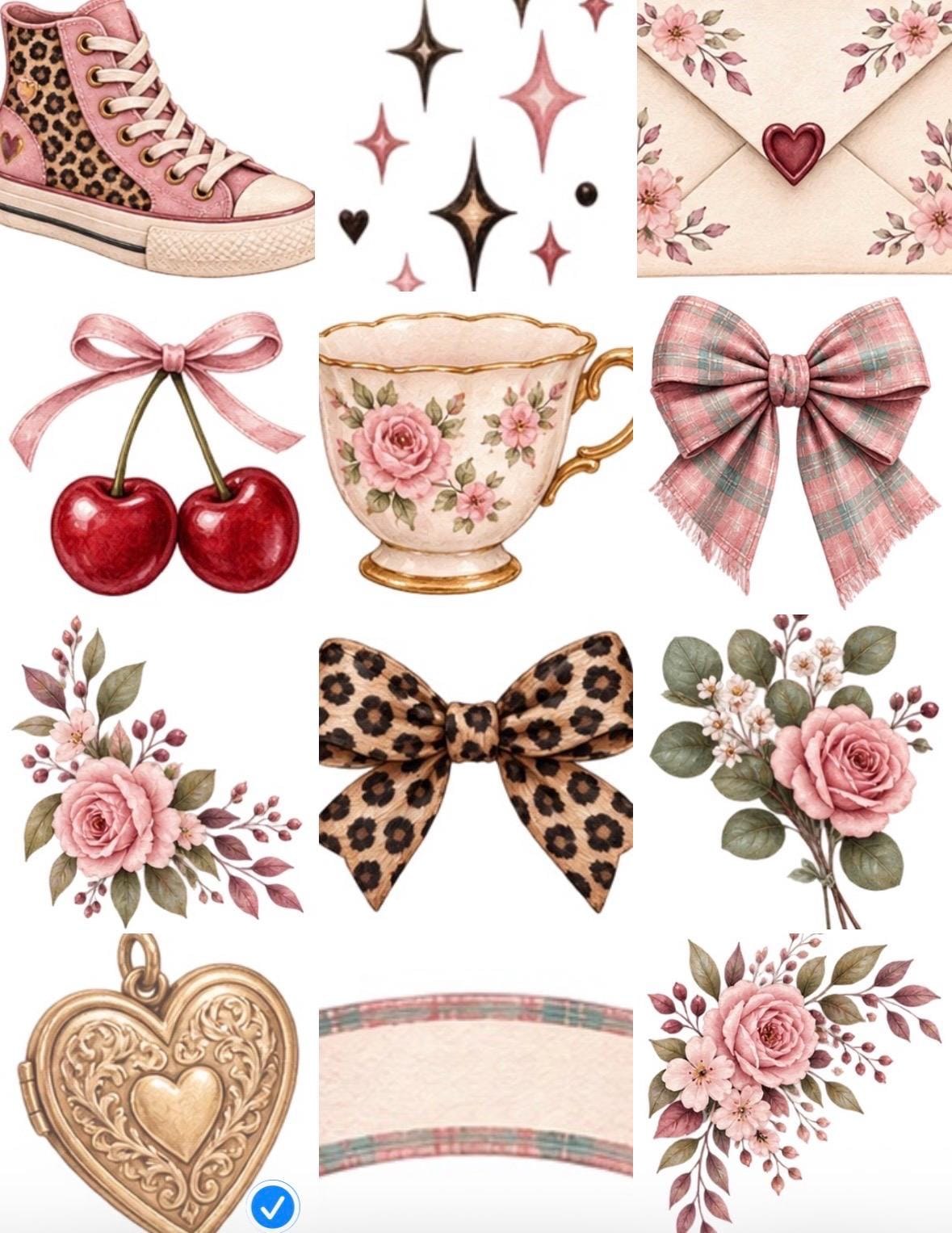 Cozy Character A5 Notebook Covers & Planner Pages Set preview 5