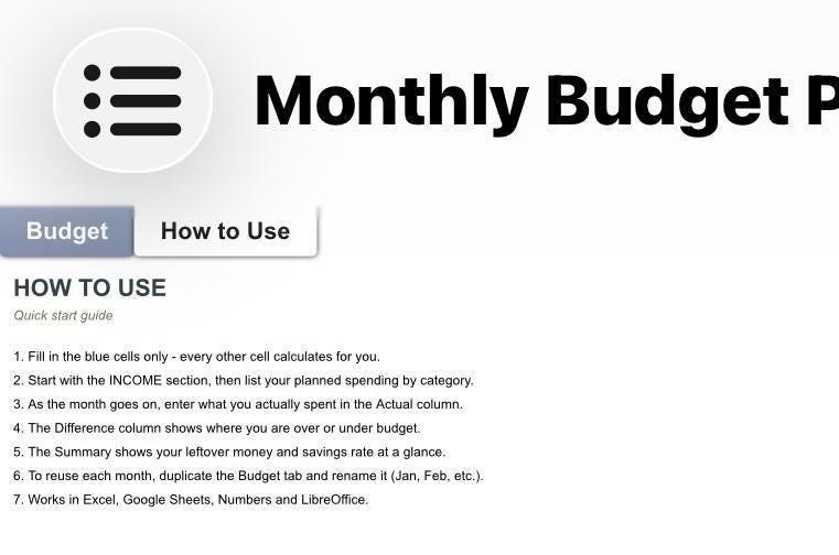10 Editable Excel Templates for Budgeting, Business, Meal preview 11