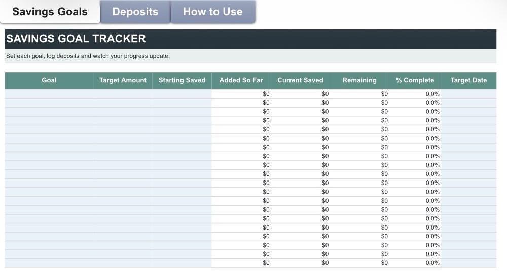10 Editable Excel Templates for Budgeting, Business, Meal preview 5