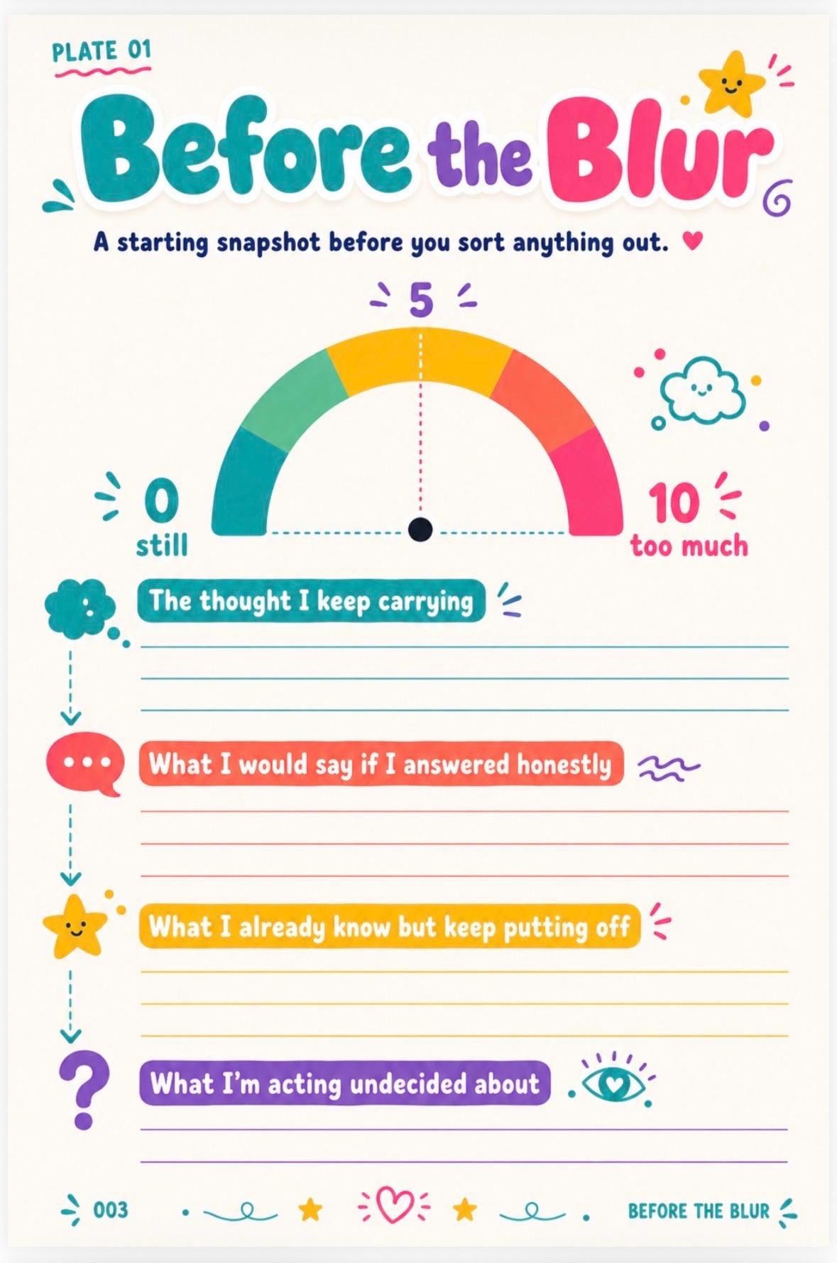 Clearly Sightful Reflection Journal, Guided Brain Dump, Co preview 6