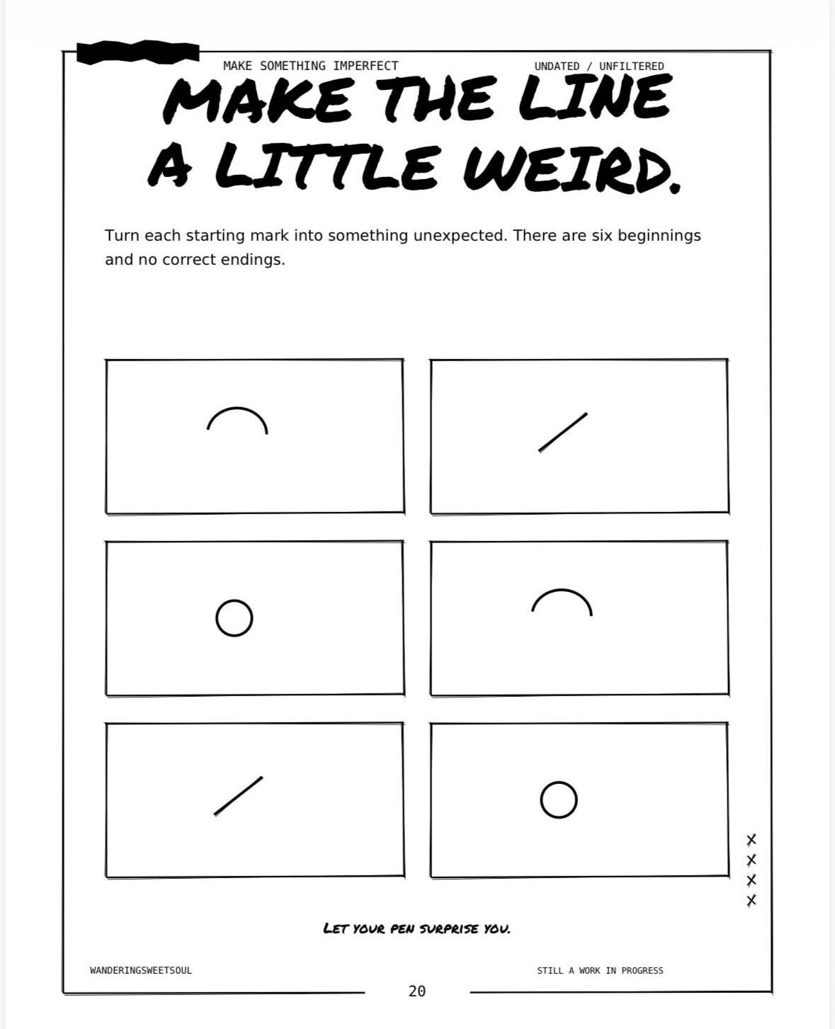 Printable Interactive Journal, Self Reflection & Creative  preview 2